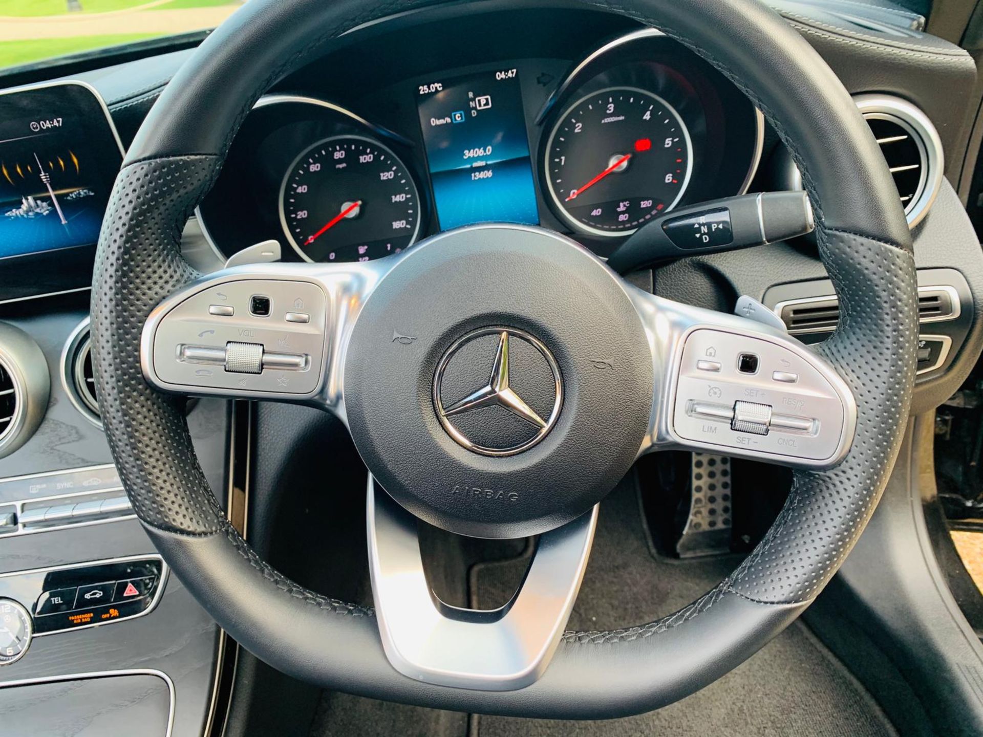 (RESERVE MET) Mercedes C220d AMG Line Convertible - 2019 19 Reg - ONLY 13K Miles - BIG SPEC - Image 24 of 28