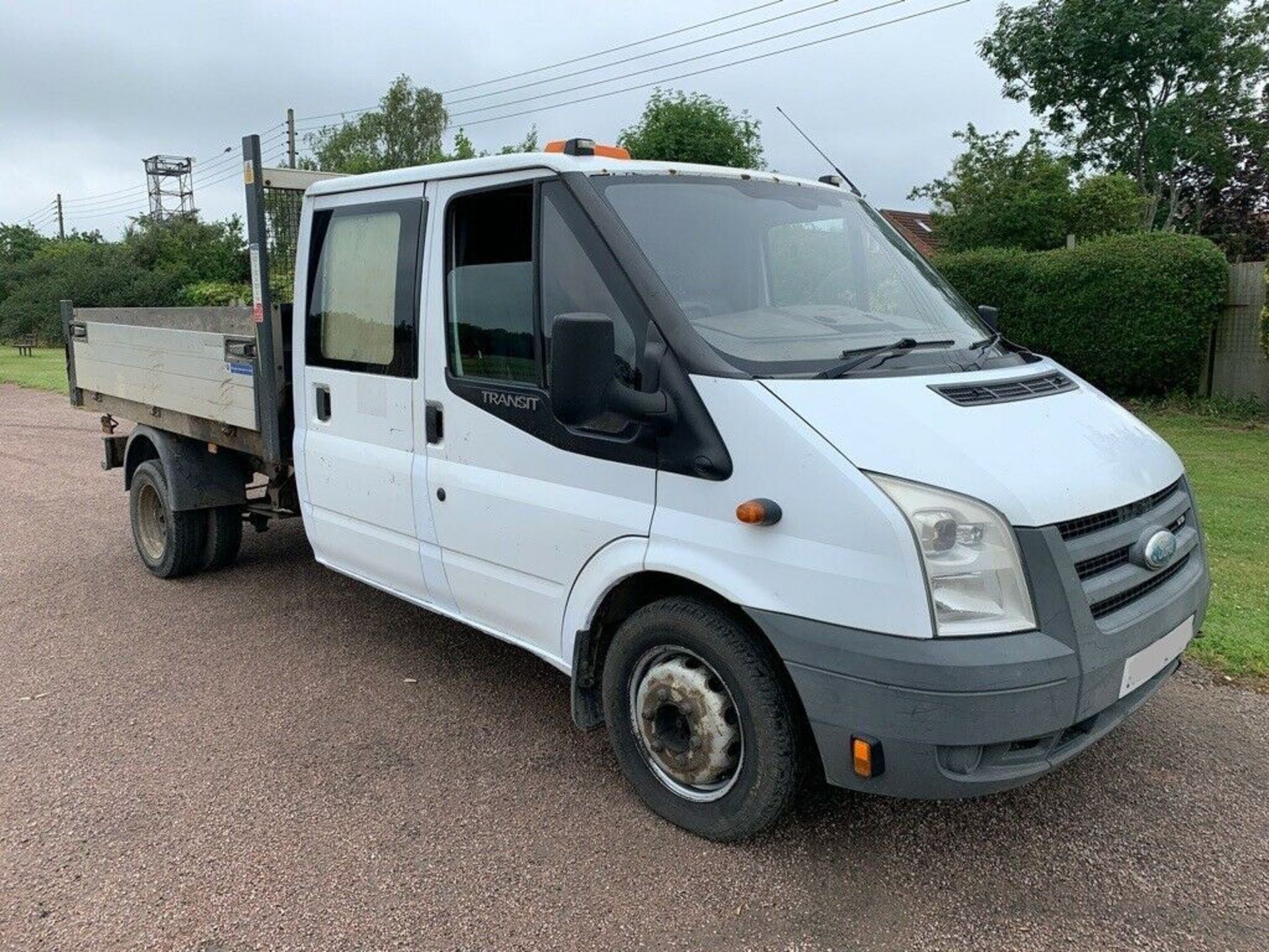 Ford Transit T350l 2.4 TDCI Double Cab Tipper (Crew Cab) - 2009 09 Reg -