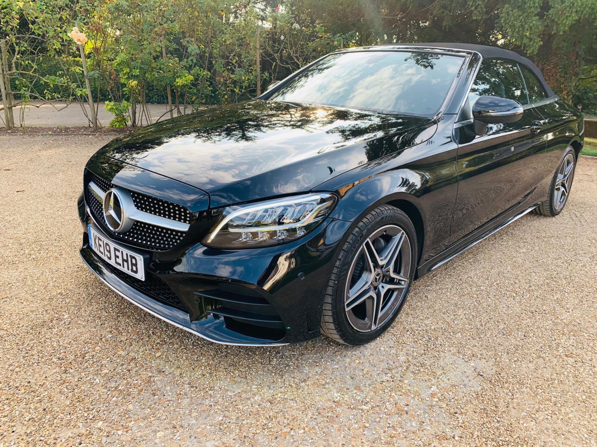 (RESERVE MET) Mercedes C220d AMG Line Convertible - 2019 19 Reg - ONLY 13K Miles - BIG SPEC - Image 2 of 28