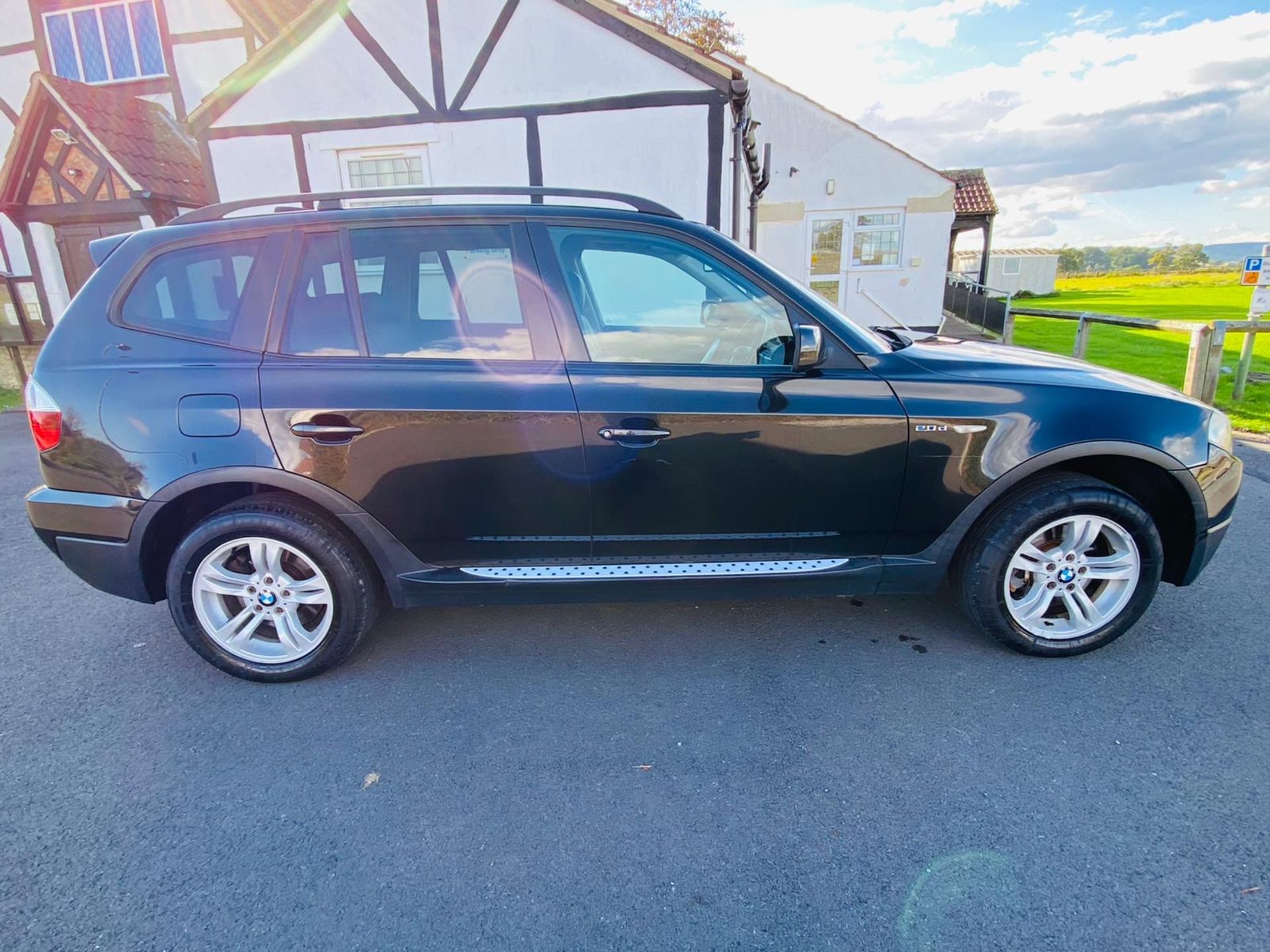 (RESERVE MET) BMW X3 2.0 D SE (Special Equipment) 150 Bhp 56 Reg 2007 Model - Metallic Black - - Image 10 of 30