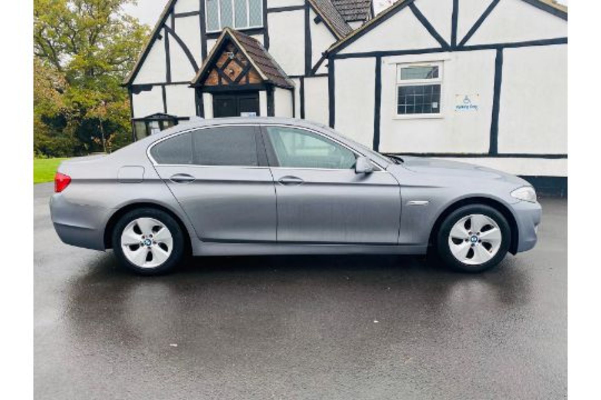 (RESERVE MET) BMW 520D Efficient dynamics 180 Bhp 2012 - 12 (Reg) -Sat Nav -Metallic Grey -AC-No Vat - Image 4 of 41