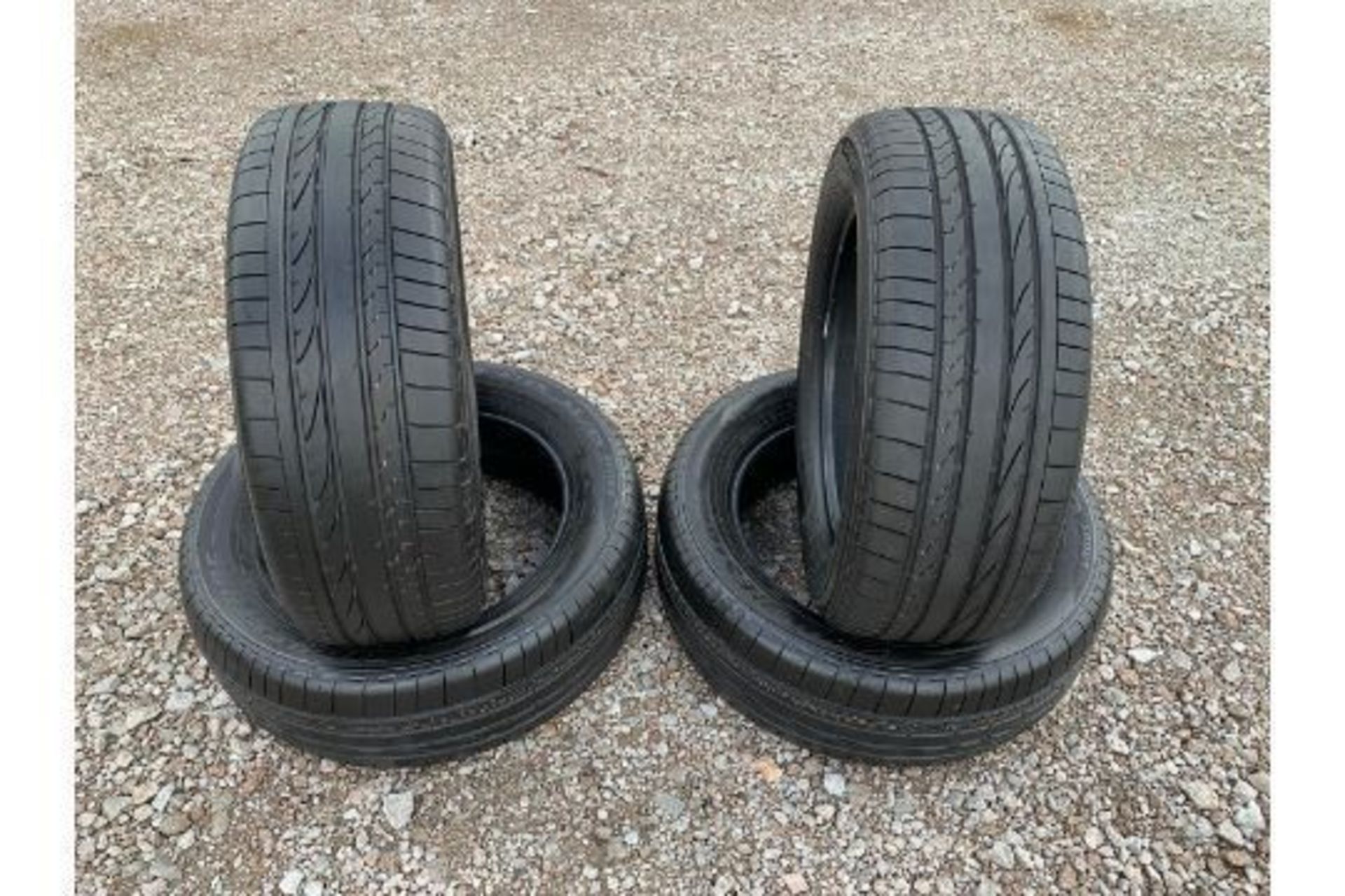 (RESERVE MET) Bridgestone Dueler H/P Sport 255/55R19 111H 4x4 Tyres (X4 TYRES) - (BRAND NEW)