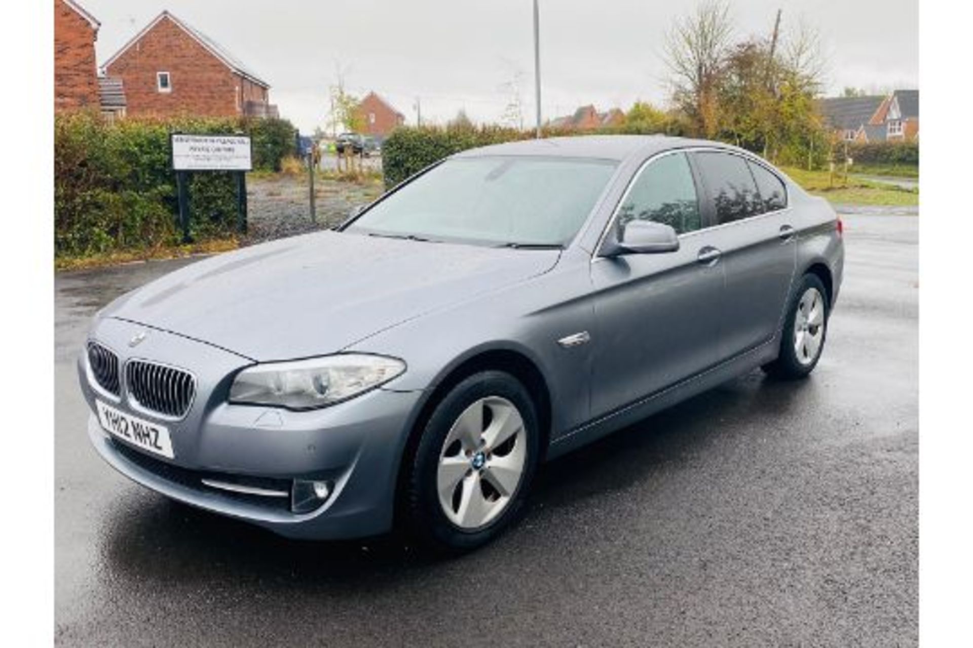 (RESERVE MET) BMW 520D Efficient dynamics 180 Bhp 2012 - 12 (Reg) -Sat Nav -Metallic Grey -AC-No Vat