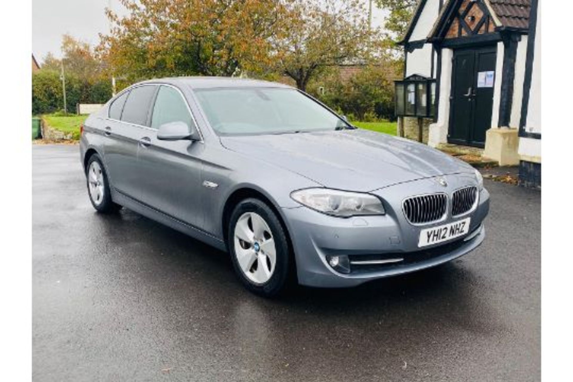 (RESERVE MET) BMW 520D Efficient dynamics 180 Bhp 2012 - 12 (Reg) -Sat Nav -Metallic Grey -AC-No Vat - Image 11 of 41