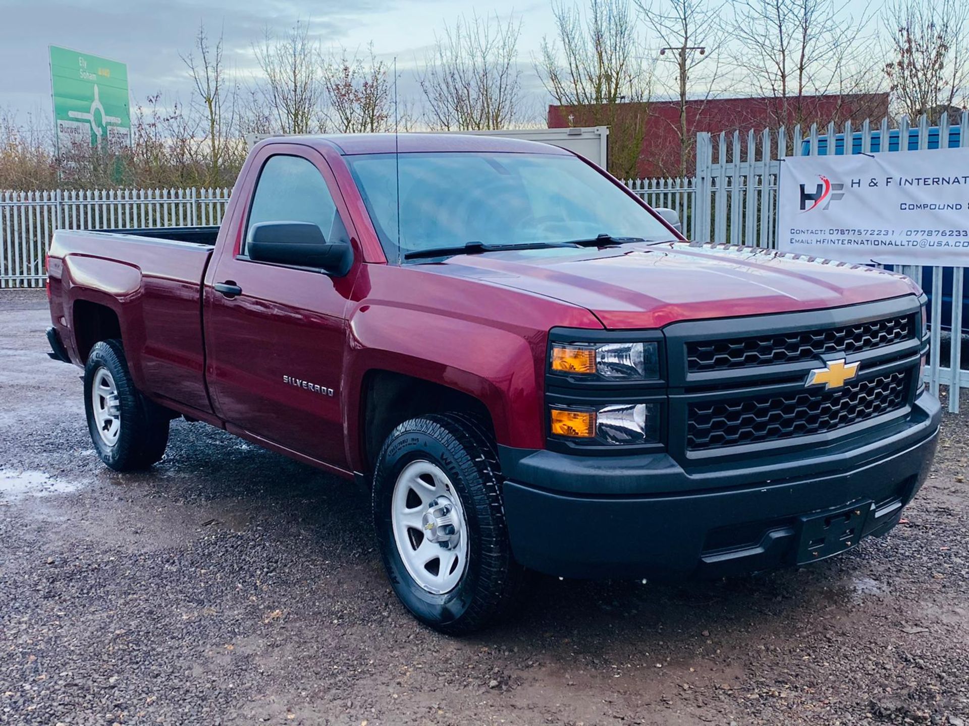 (RESERVE MET) Chevrolet Silverado 1500 4.3L V6 2014 Year - Regular Cab - Air Con - Image 2 of 34