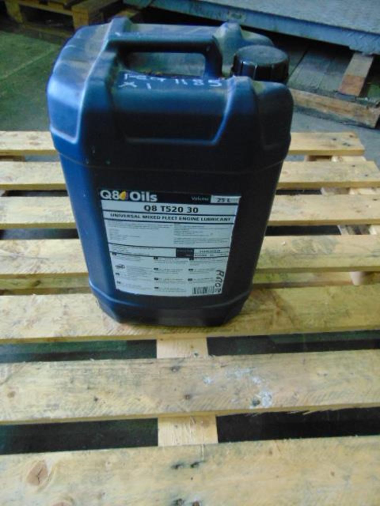 Qty 1 x 25Ltr Q8 T520 30Universal Mixed Fleet Engine Lubricant suitable for trucks HGVs Etc