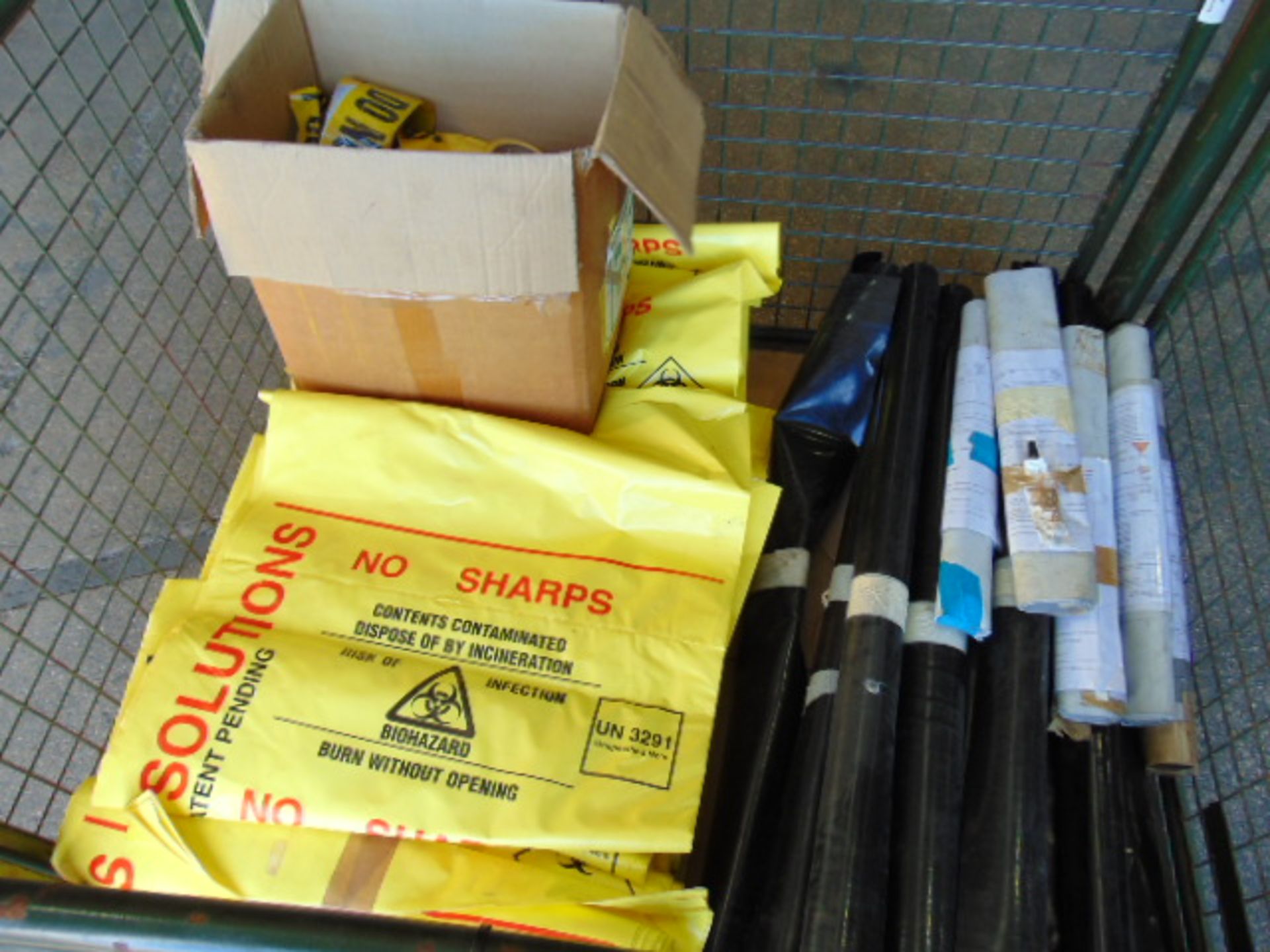 Stillage of Bio Waste Bags, Warning Tape , Etc - Image 2 of 5