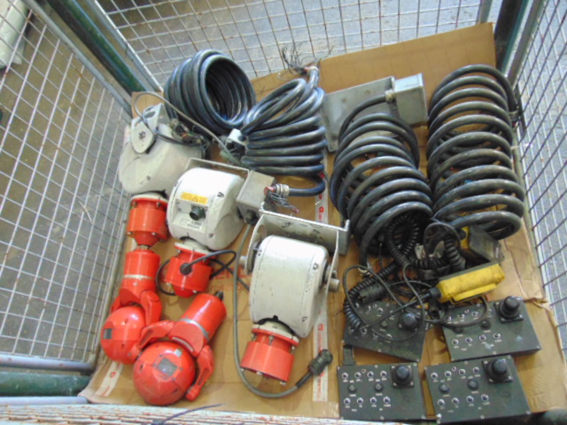 Stillage of Ex-Fire Service Vehicle Mounted CCTV Cameras with Pan and Tilt Module and Control Units - Image 2 of 4