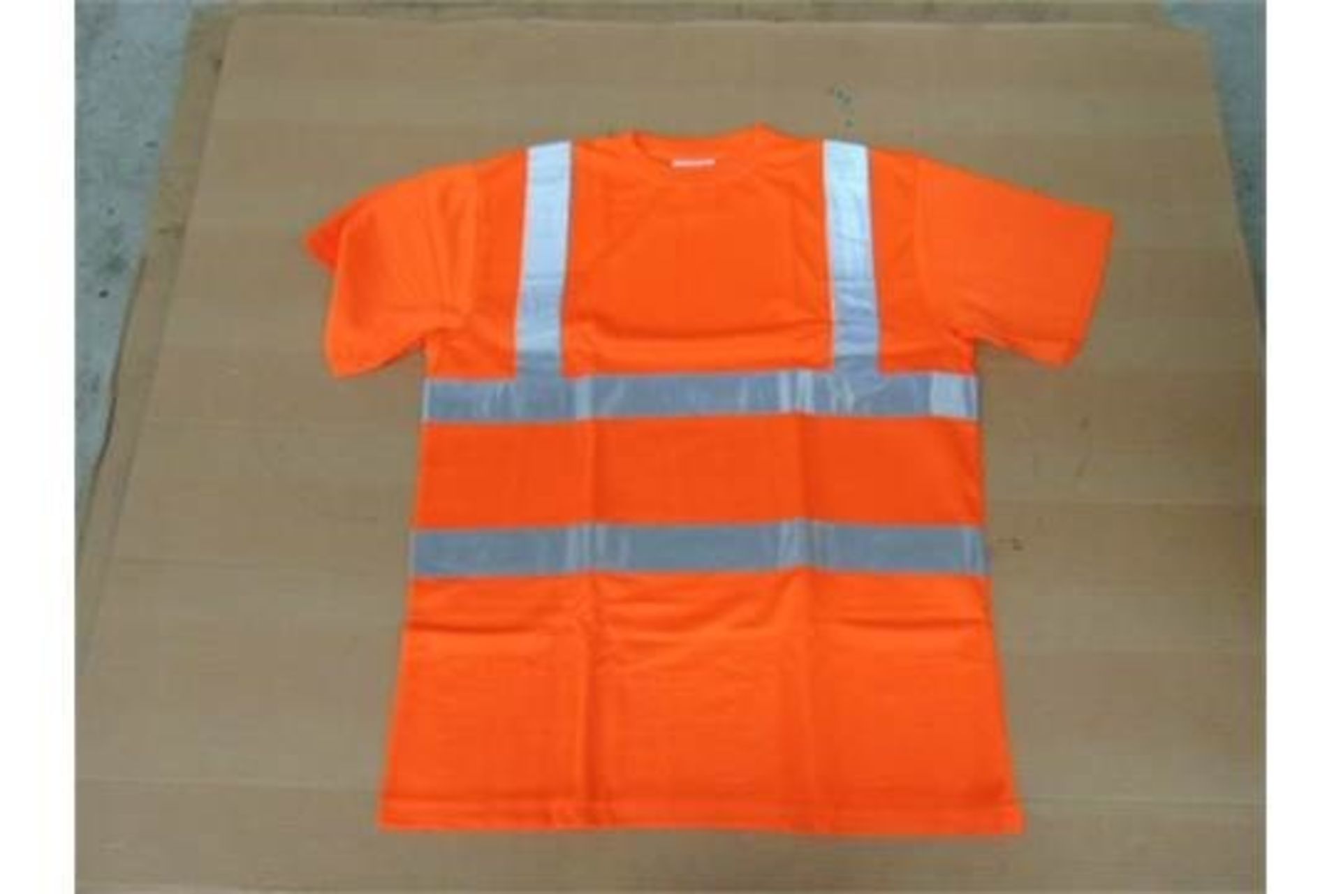 Qty 100 x Unissued Cosalt Hi Vis Tee Shirts