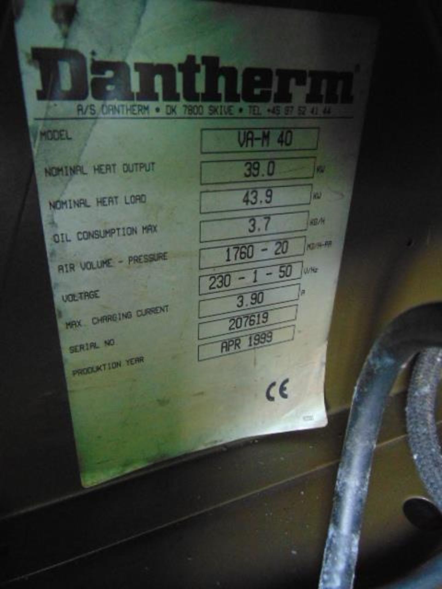 Dantherm VAM 40 Workshop Heater - Bild 13 aus 14