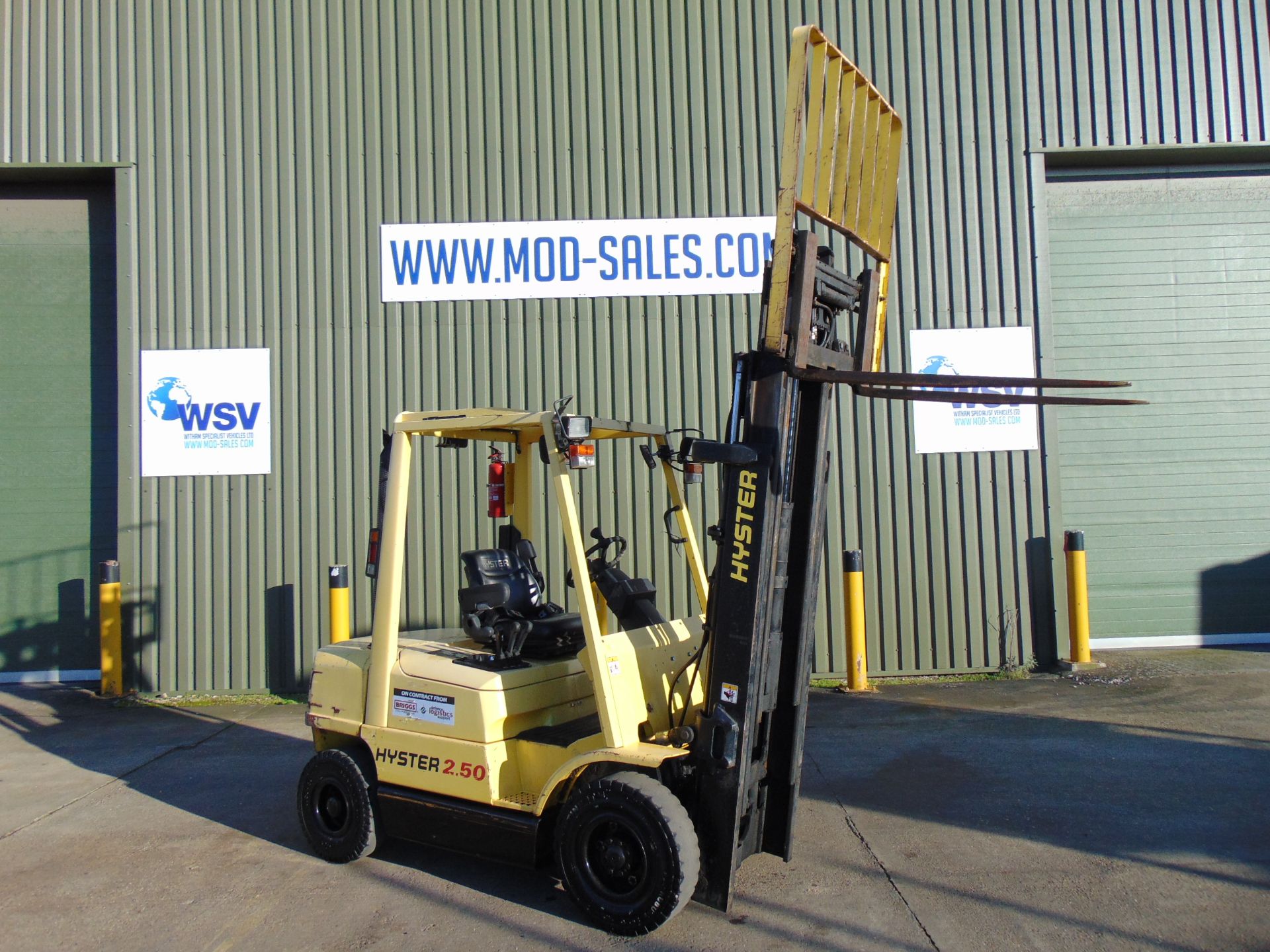 Hyster H2.50XM Counter Balance Diesel Forklift - Image 10 of 22