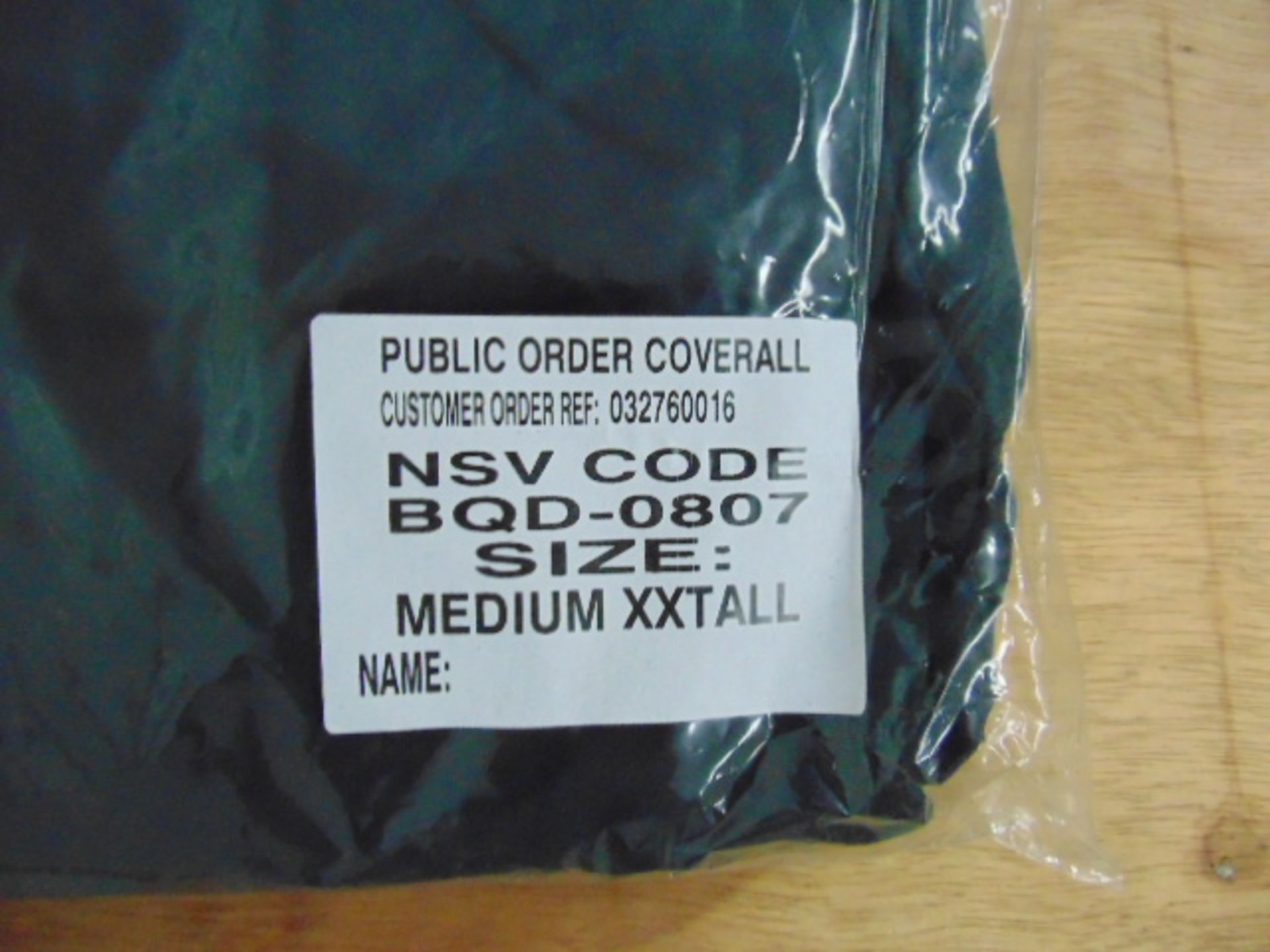 Qty 6 x Unissued Fire Retardant Public Order Coveralls - Image 2 of 2
