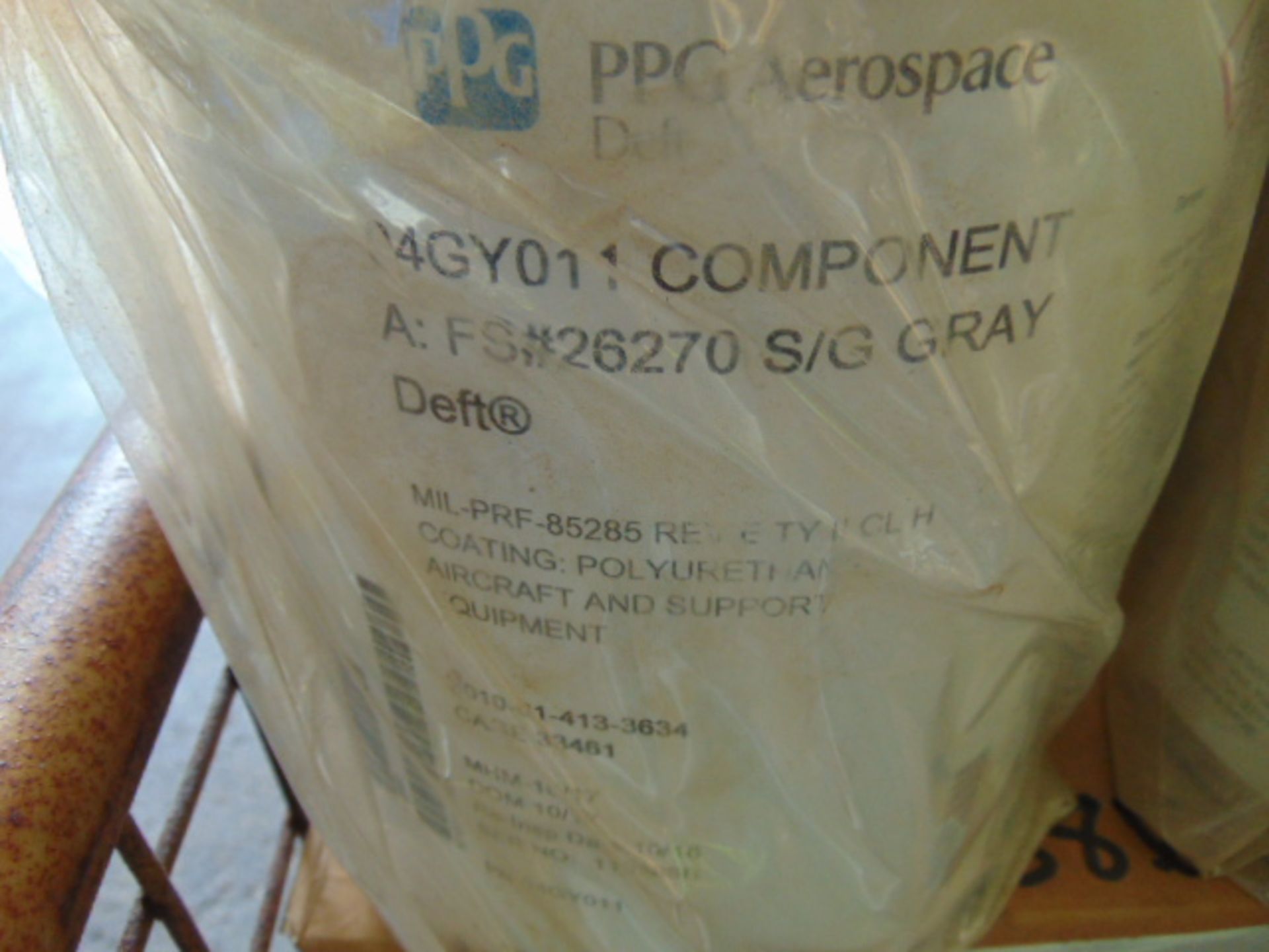 Qty 14 x 2-Part PPG 04GY011 Epoxy Resin Based Adhesive Direct from Reserve Stores - Image 3 of 4