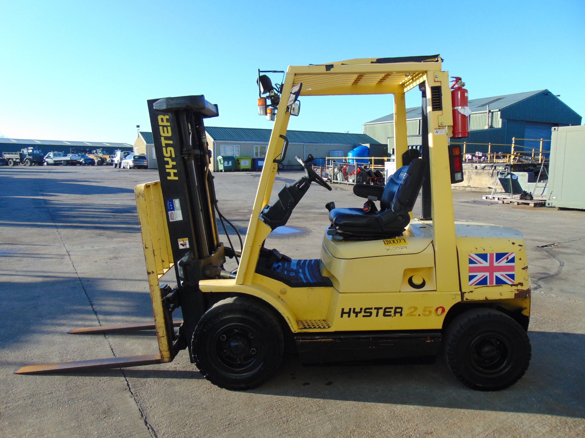 Hyster H2.50XM Counter Balance Diesel Forklift - Image 5 of 22