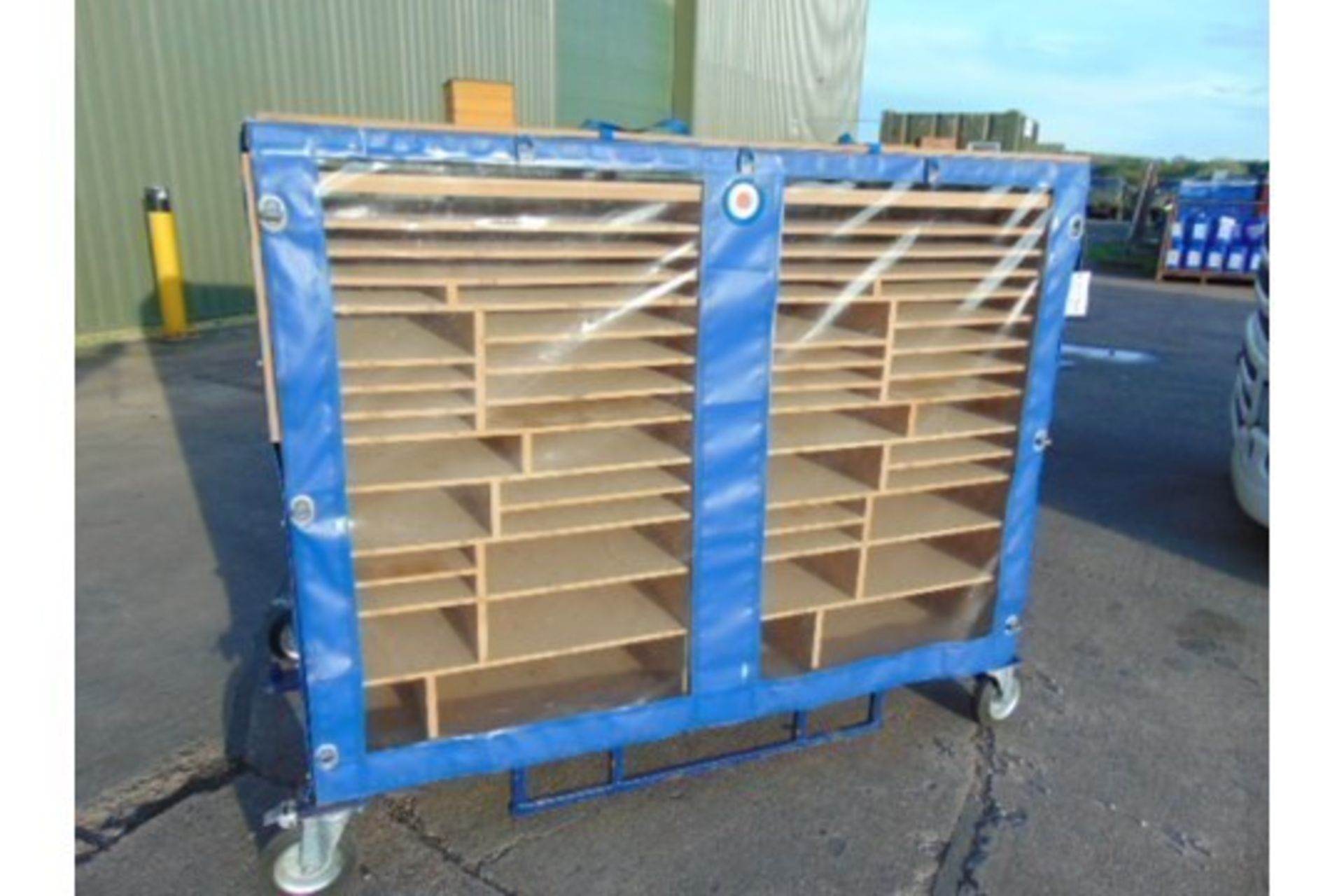 Double Sided Mobile Tool Trolley