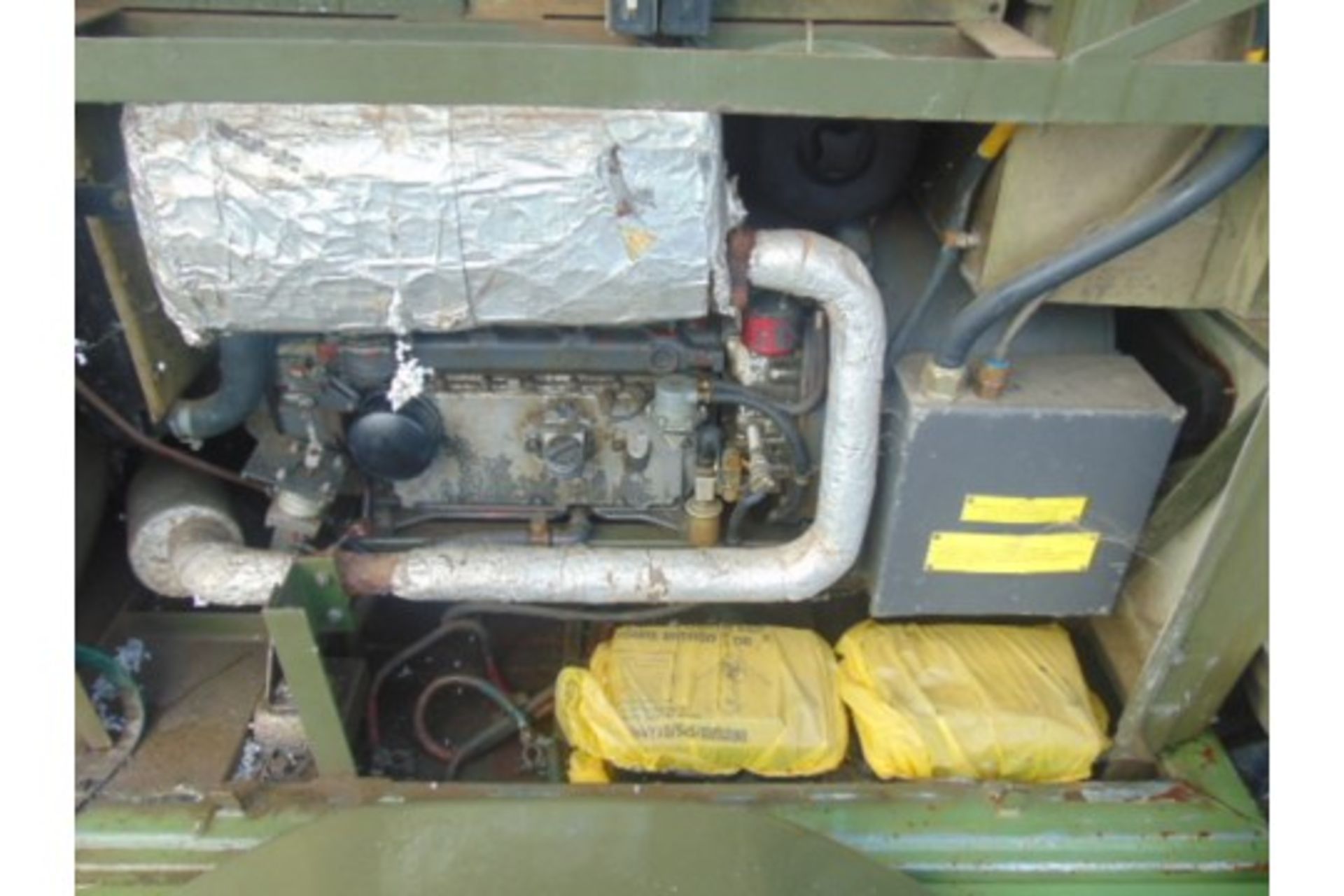 Ex Uk Royal Air Force Trailer Mounted 25 KVA Generator - Image 7 of 10