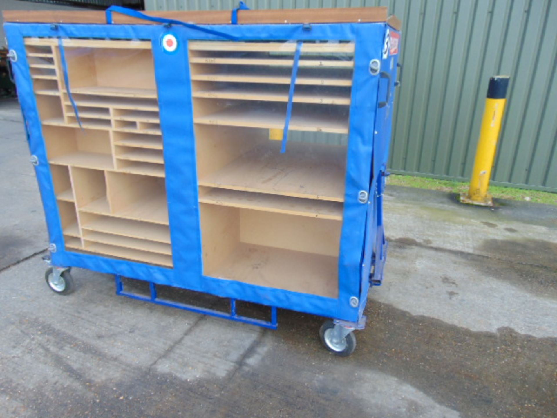 Double Sided Mobile Tool Trolley