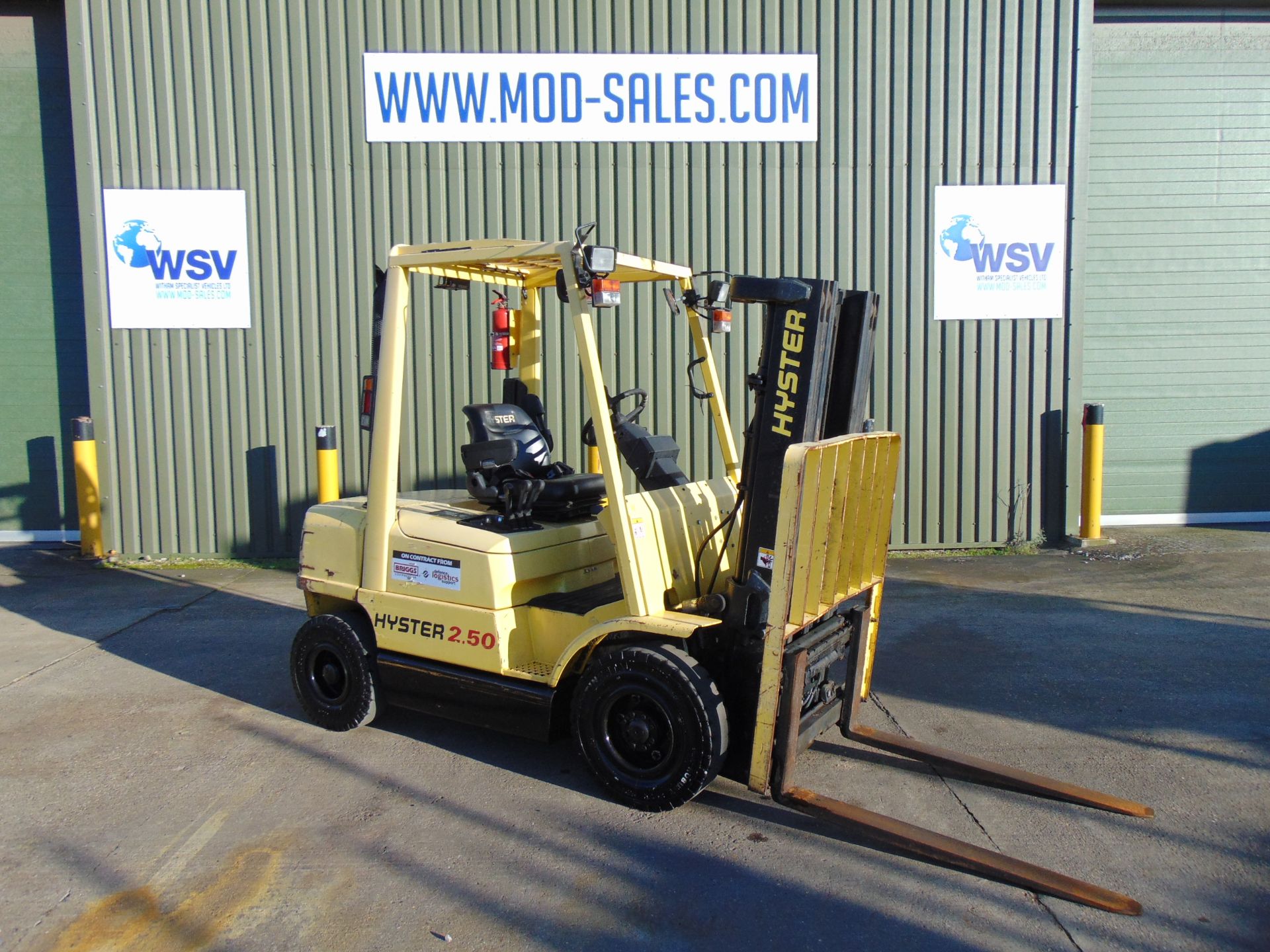 Hyster H2.50XM Counter Balance Diesel Forklift