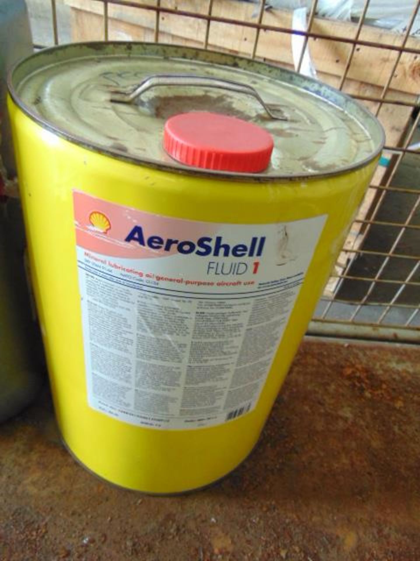 Qty 1 x 20 Ltr Shell Aeroshell Fluid 1 Direct from Reserve Stores