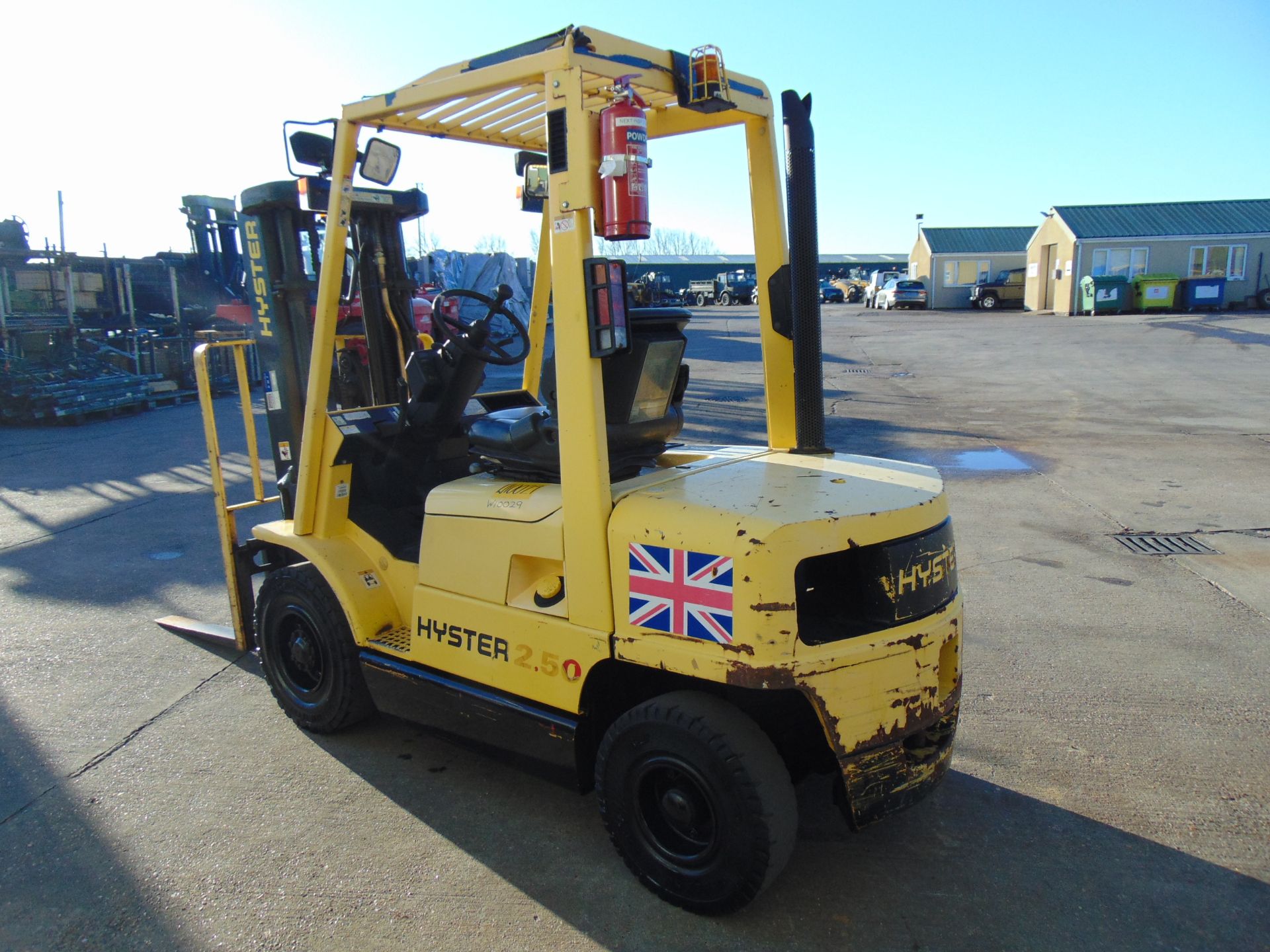 Hyster H2.50XM Counter Balance Diesel Forklift - Image 8 of 22