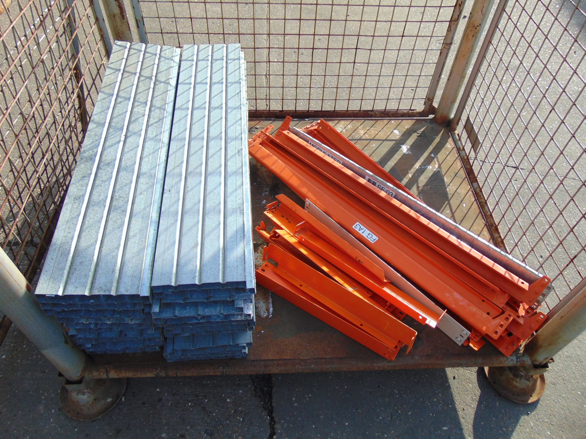 Stillage of Mixed Racking and Shelving