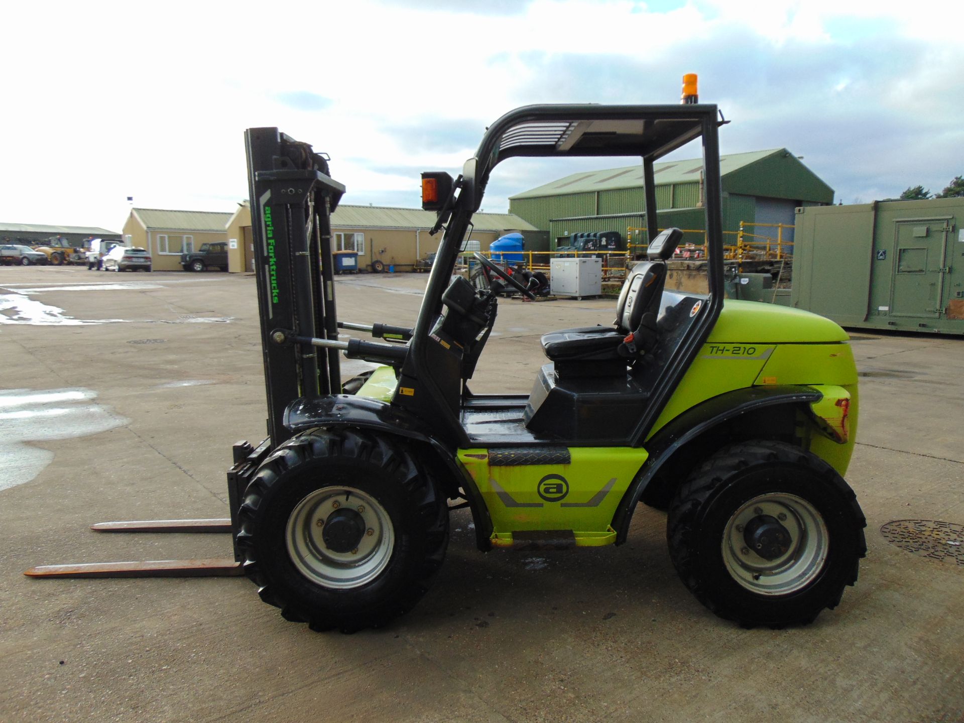 2011 Agrimac Agria TH210 4x4 Rough Terrain Diesel Forklift ONLY 1,918 HOURS!!! - Bild 5 aus 30