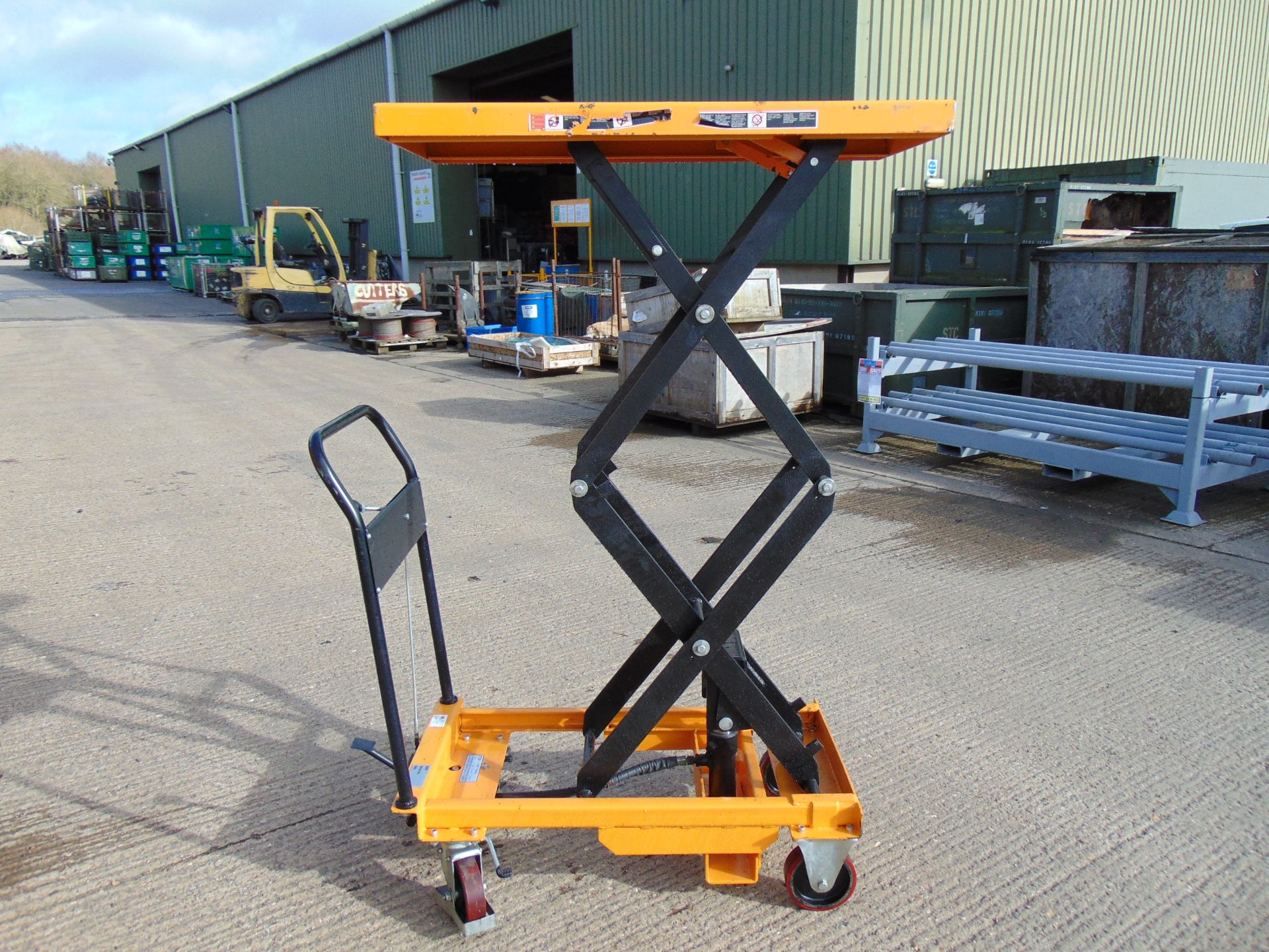 Heavy Duty 350kg Hydraulic Mobile Scissor Lift Table