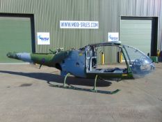 Gazelle AH 1 Turbine Helicopter Airframe (TAIL NUMBER XZ303)