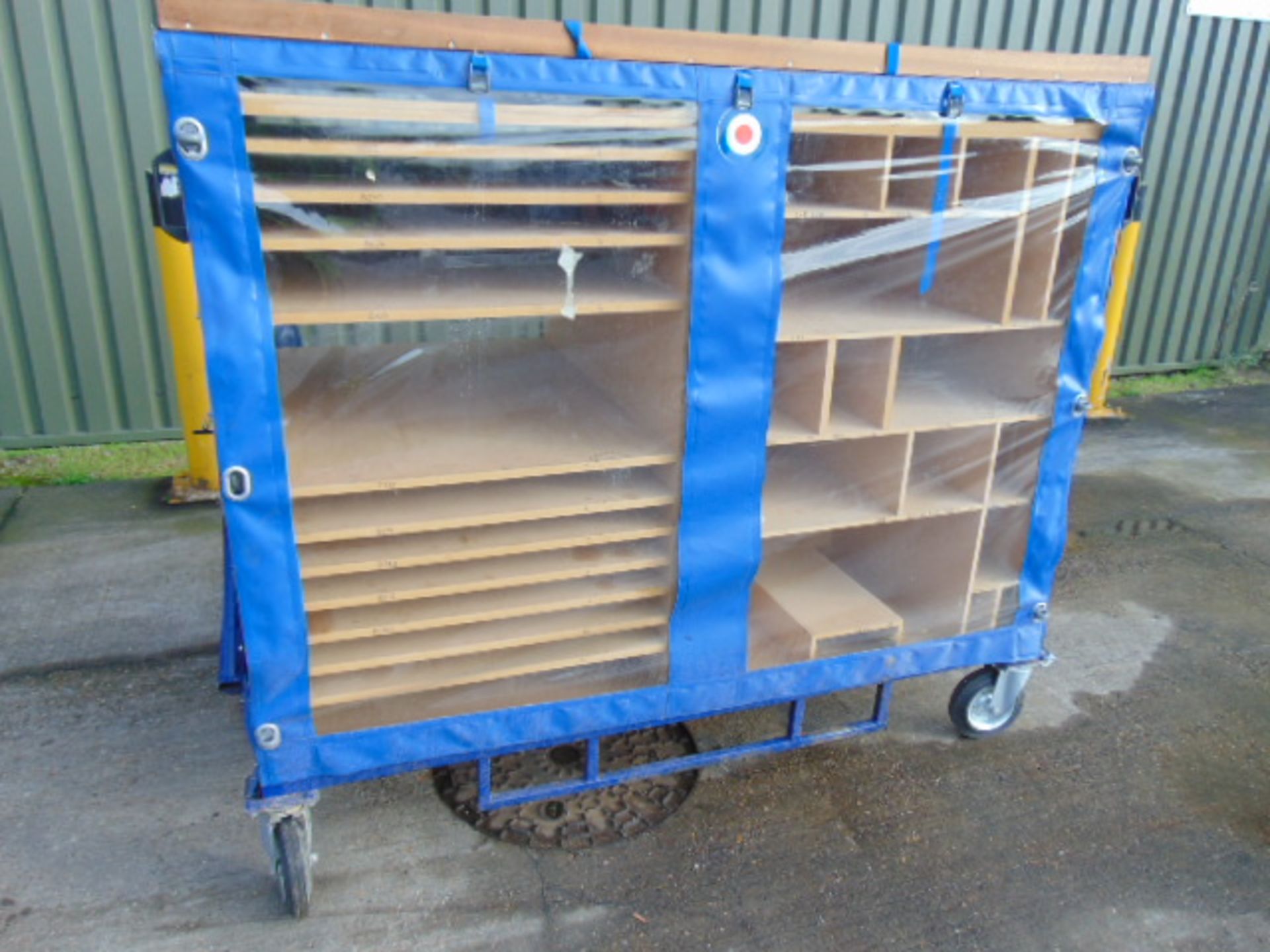 Double Sided Mobile Tool Trolley