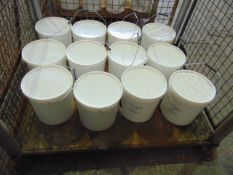 Qty 12 x 10 Ltr Sealfas 30-36 White direct from reserve stores