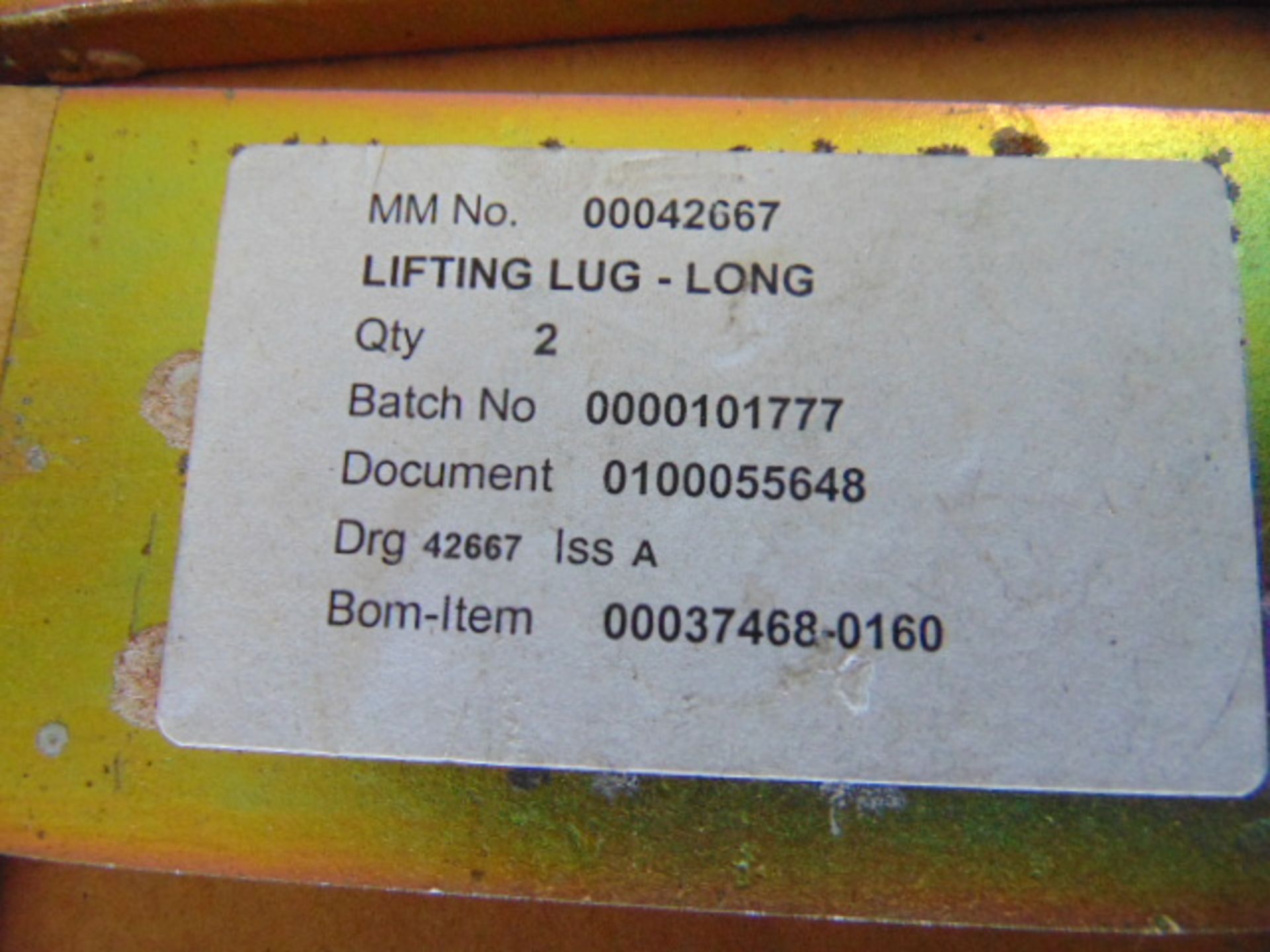 Qty 16 x Unissued Lifting Lug, 8 x Short 8 x Long - Image 3 of 3