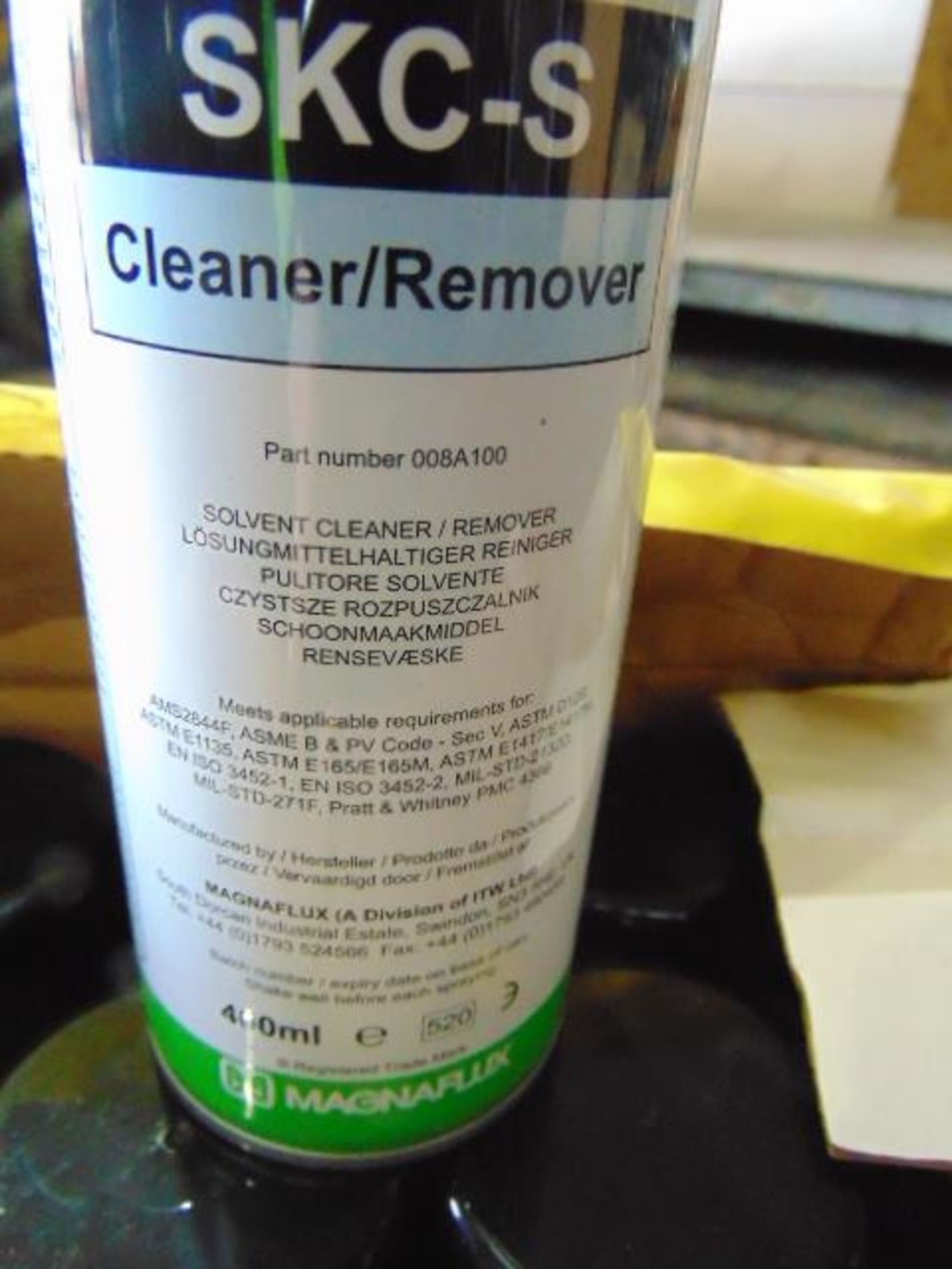 Qty 10 x SKC-S Solvent Cleaner/Remover Spray direct from reserve stores - Image 2 of 2