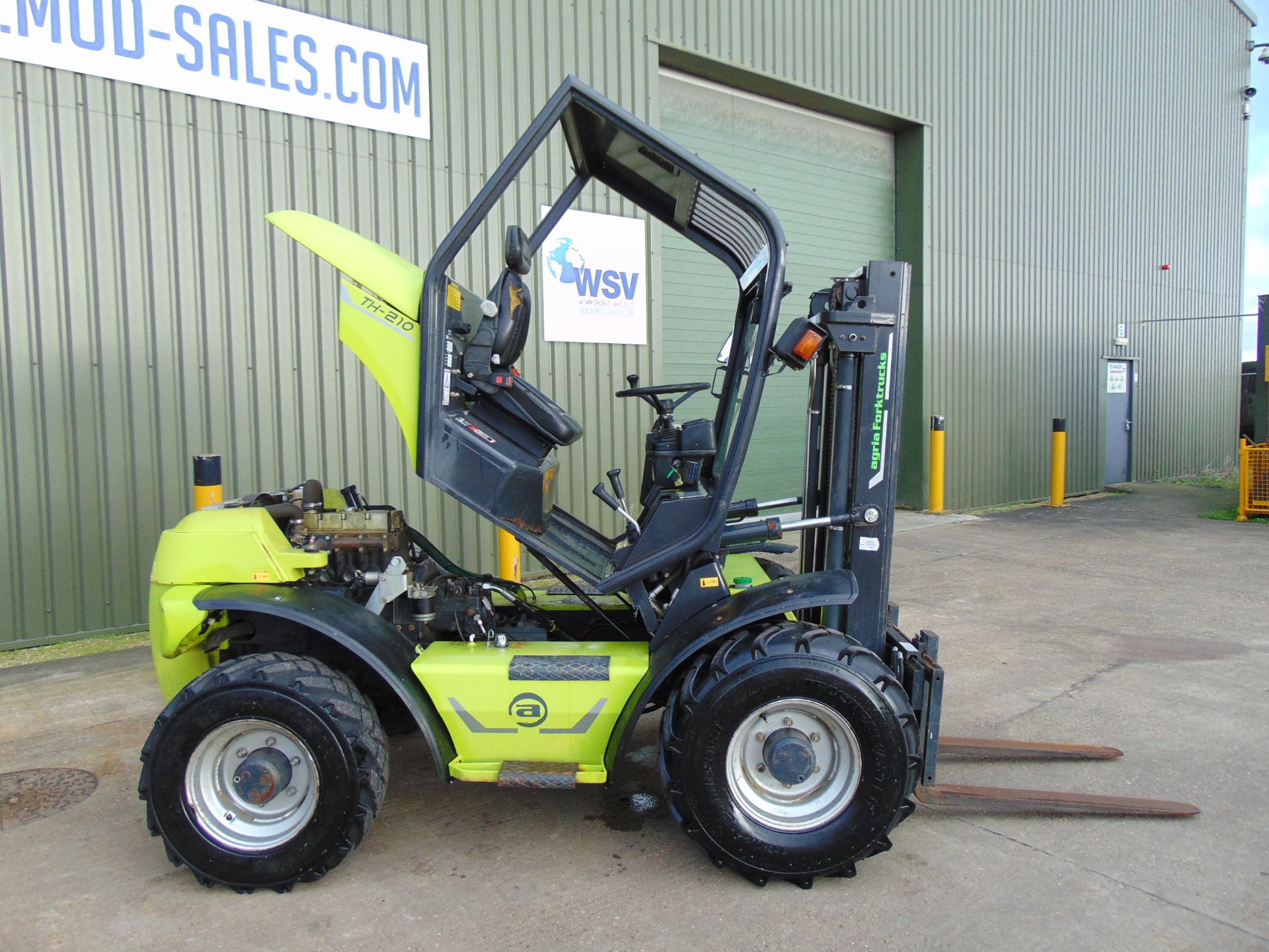 2011 Agrimac Agria TH210 4x4 Rough Terrain Diesel Forklift ONLY 1,918 HOURS!!! - Bild 22 aus 30