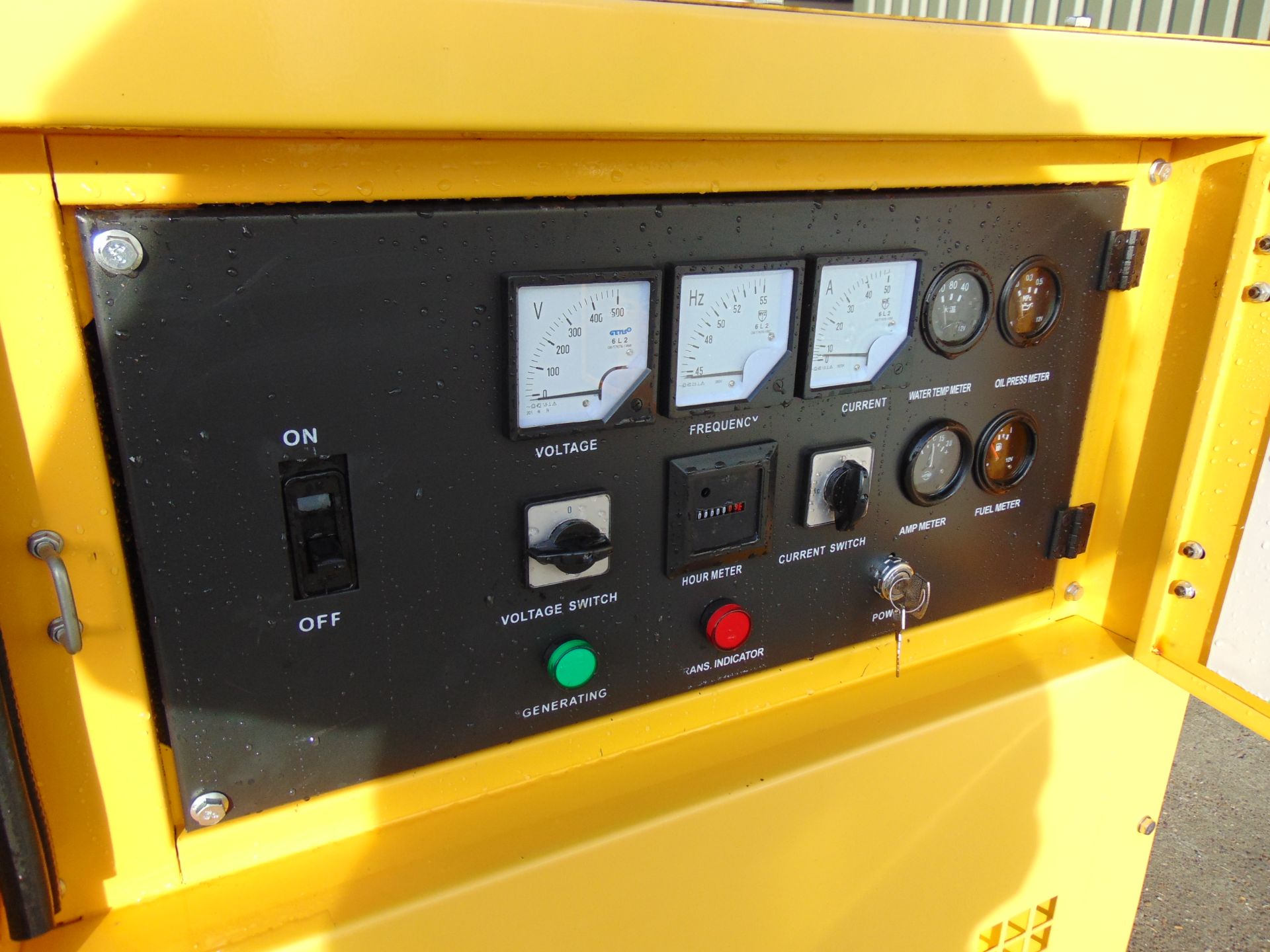 UNISSUED WITH TEST HOURS ONLY 25 KVA 3 Phase Silent Diesel Generator Set - Image 8 of 16