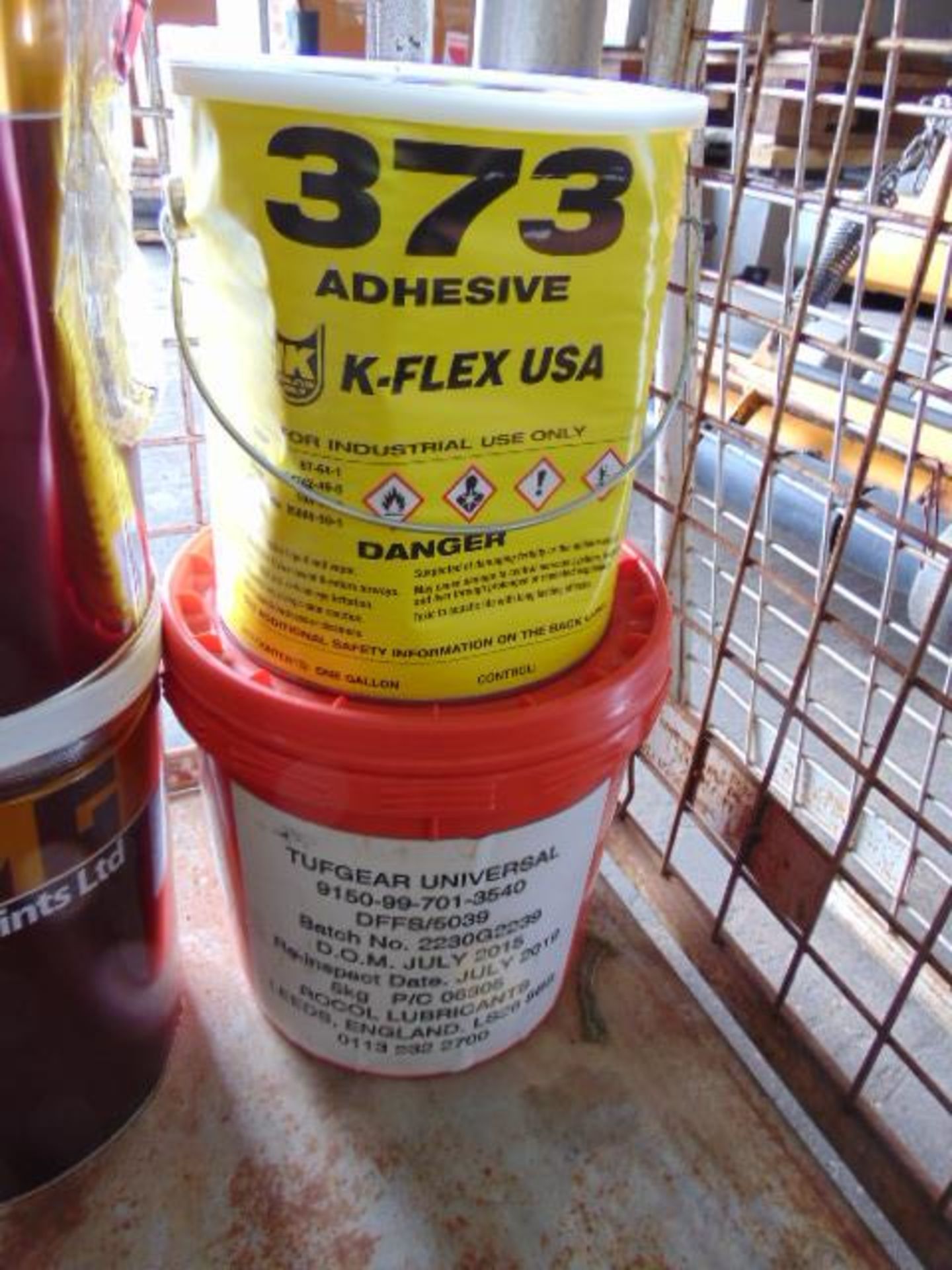 Stillage of Mixed Paint, Adhesives and Lubricants Direct from Reserve Stores - Image 10 of 12