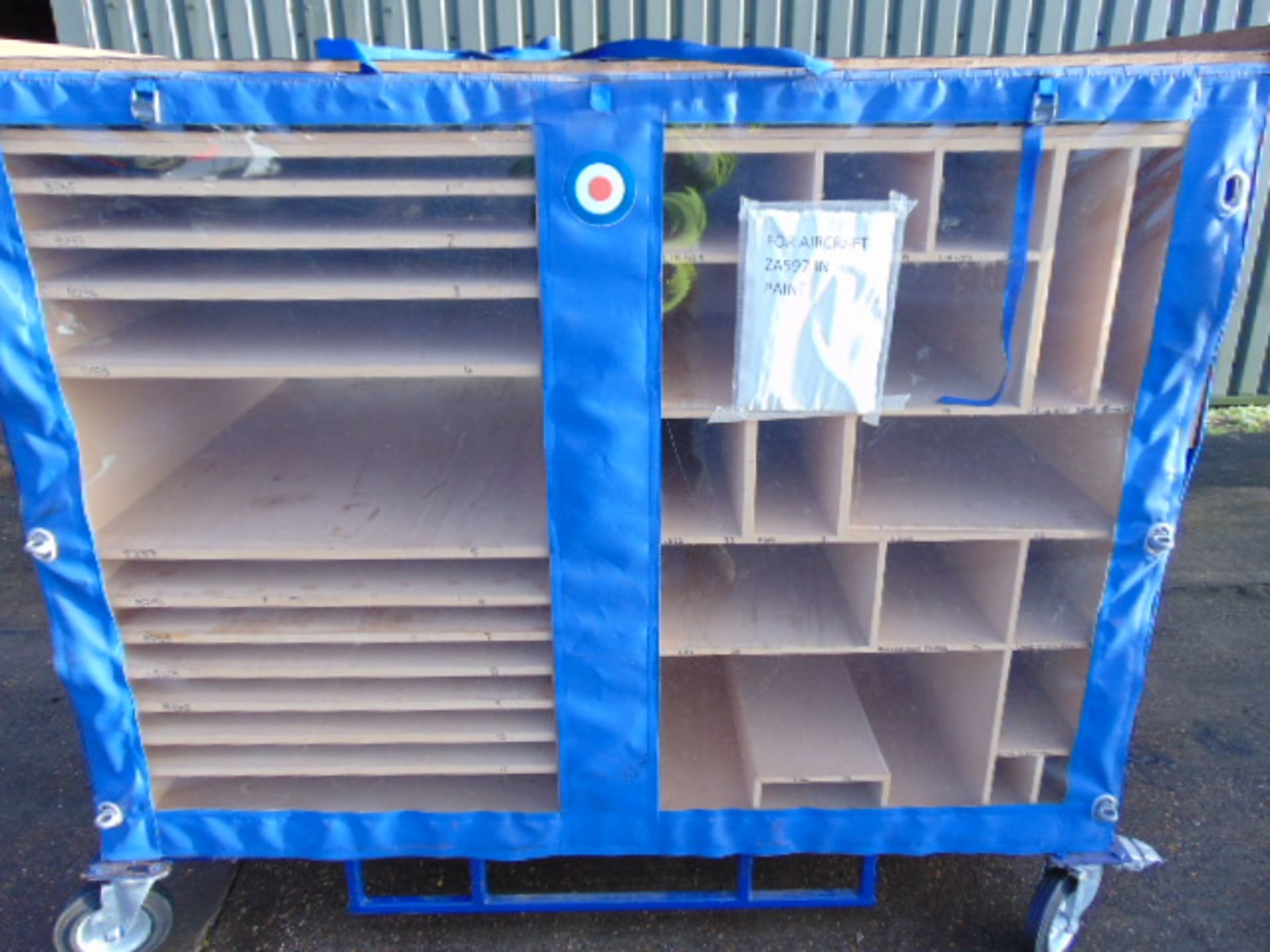 Double Sided Mobile Tool Trolley