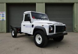 New Unused Export Specification Land Rover Defender Armoured 130 Chassis Cab