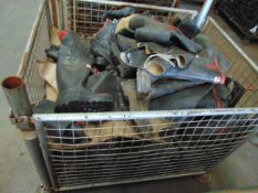 Stillage of Mixed Boots