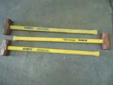 Qty 3 x Truper Sledgehammers