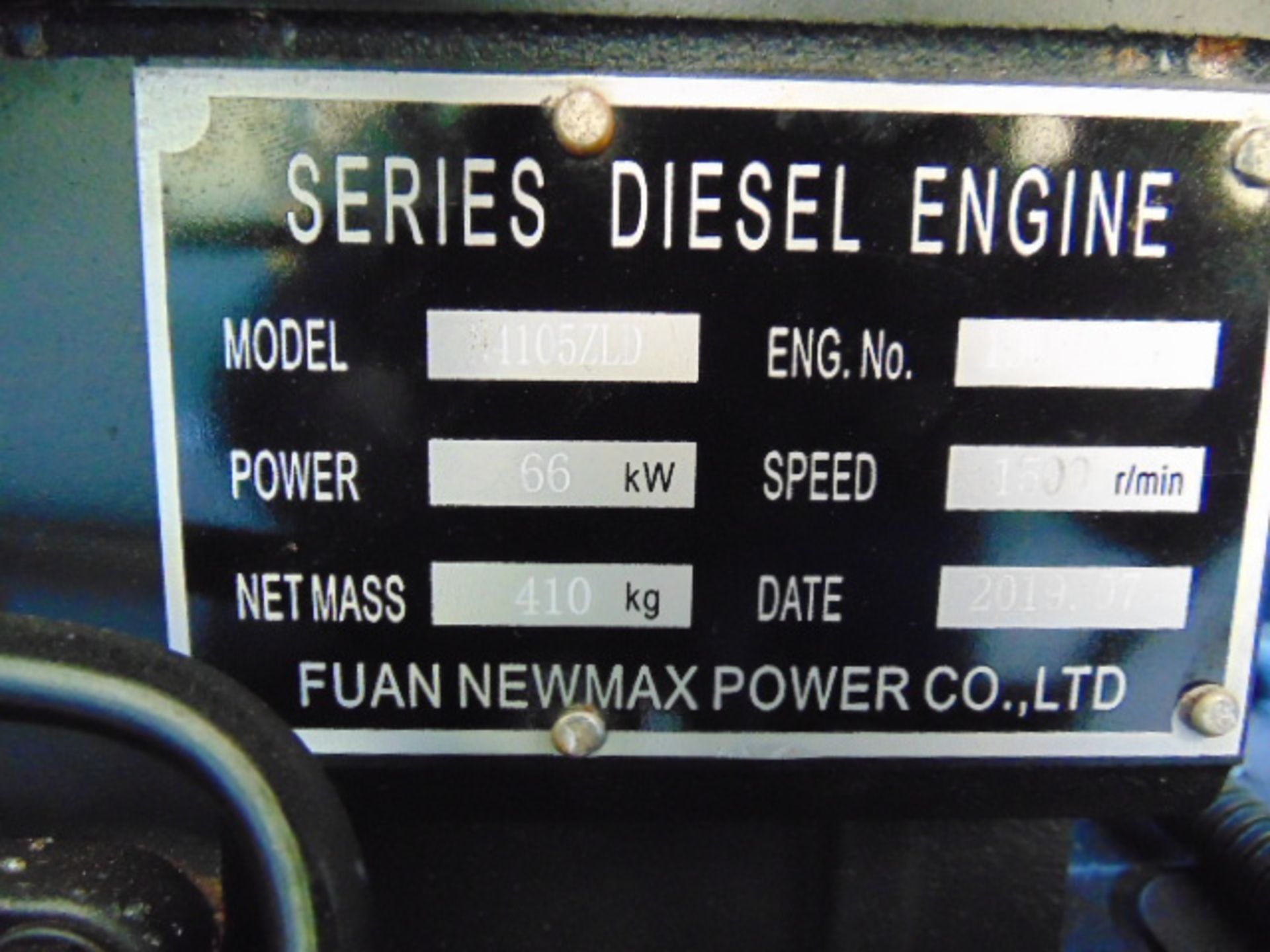 UNISSUED WITH TEST HOURS ONLY 70 KVA 3 Phase Silent Diesel Generator Set - Image 16 of 18