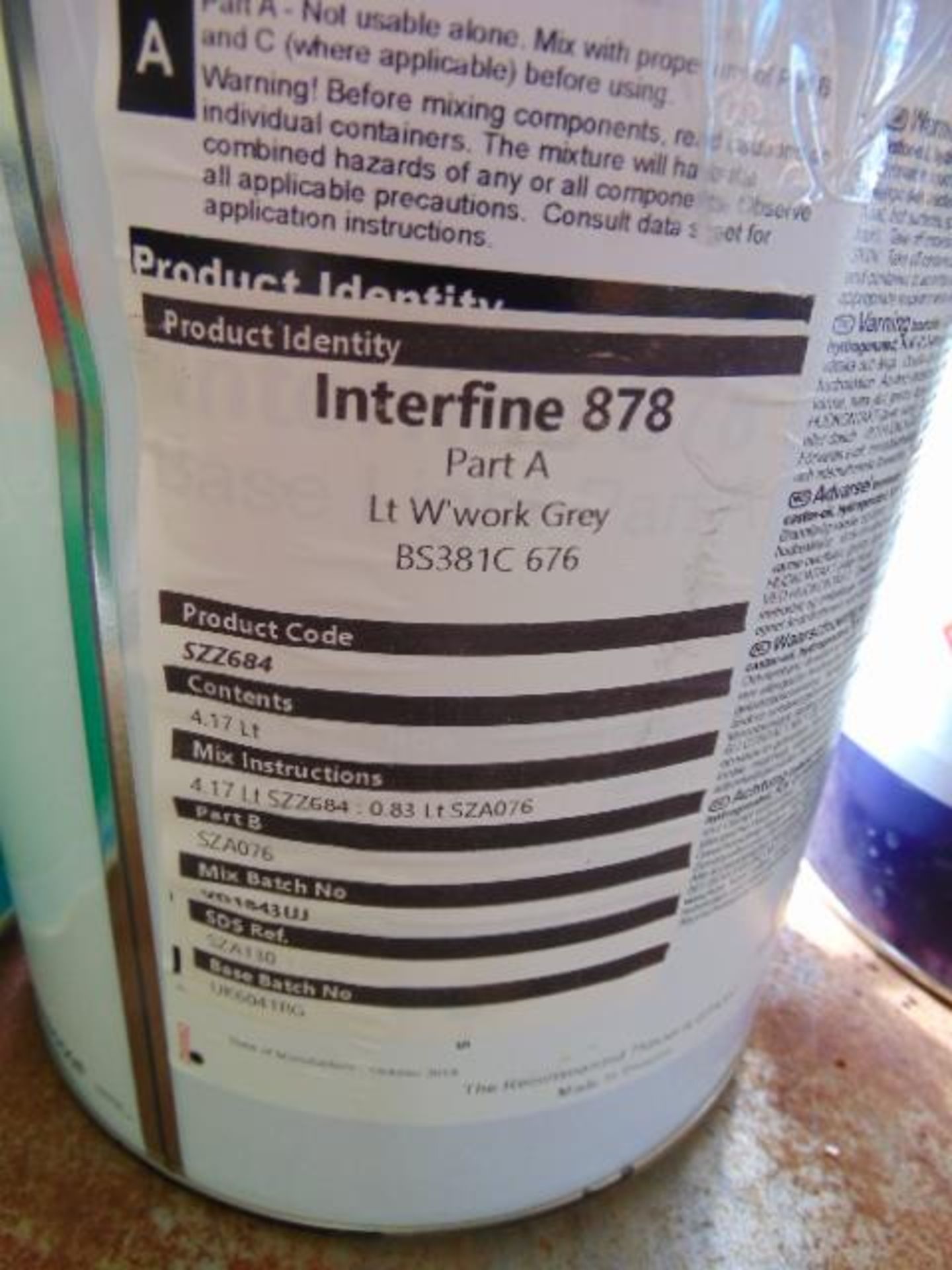 Stillage of Mixed Paint, Adhesives and Lubricants Direct from Reserve Stores - Image 5 of 12