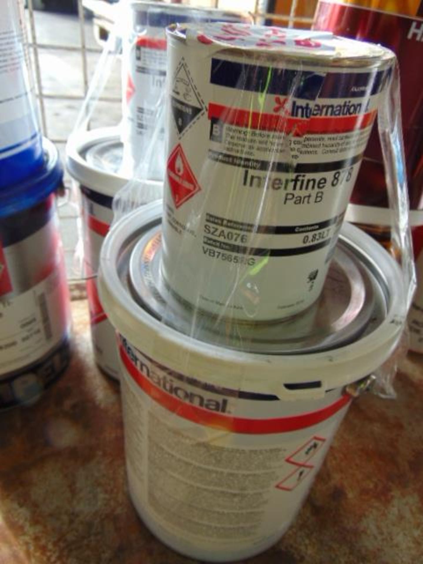 Stillage of Mixed Paint, Adhesives and Lubricants Direct from Reserve Stores - Image 8 of 12