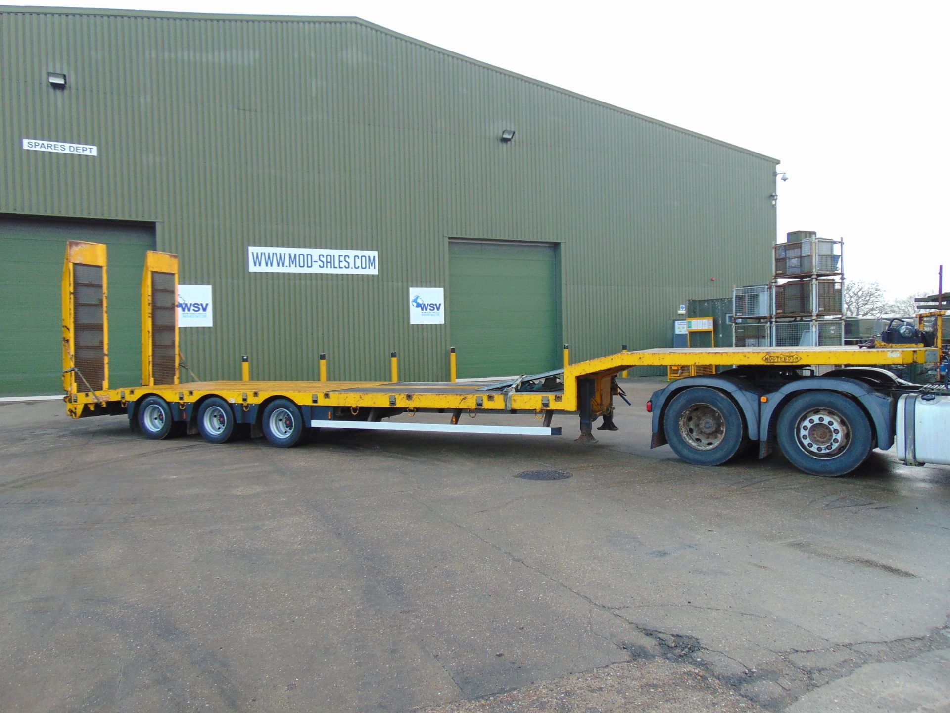 2010 Nooteboom OSDS 48-03 Tri Axle Low Loader Trailer