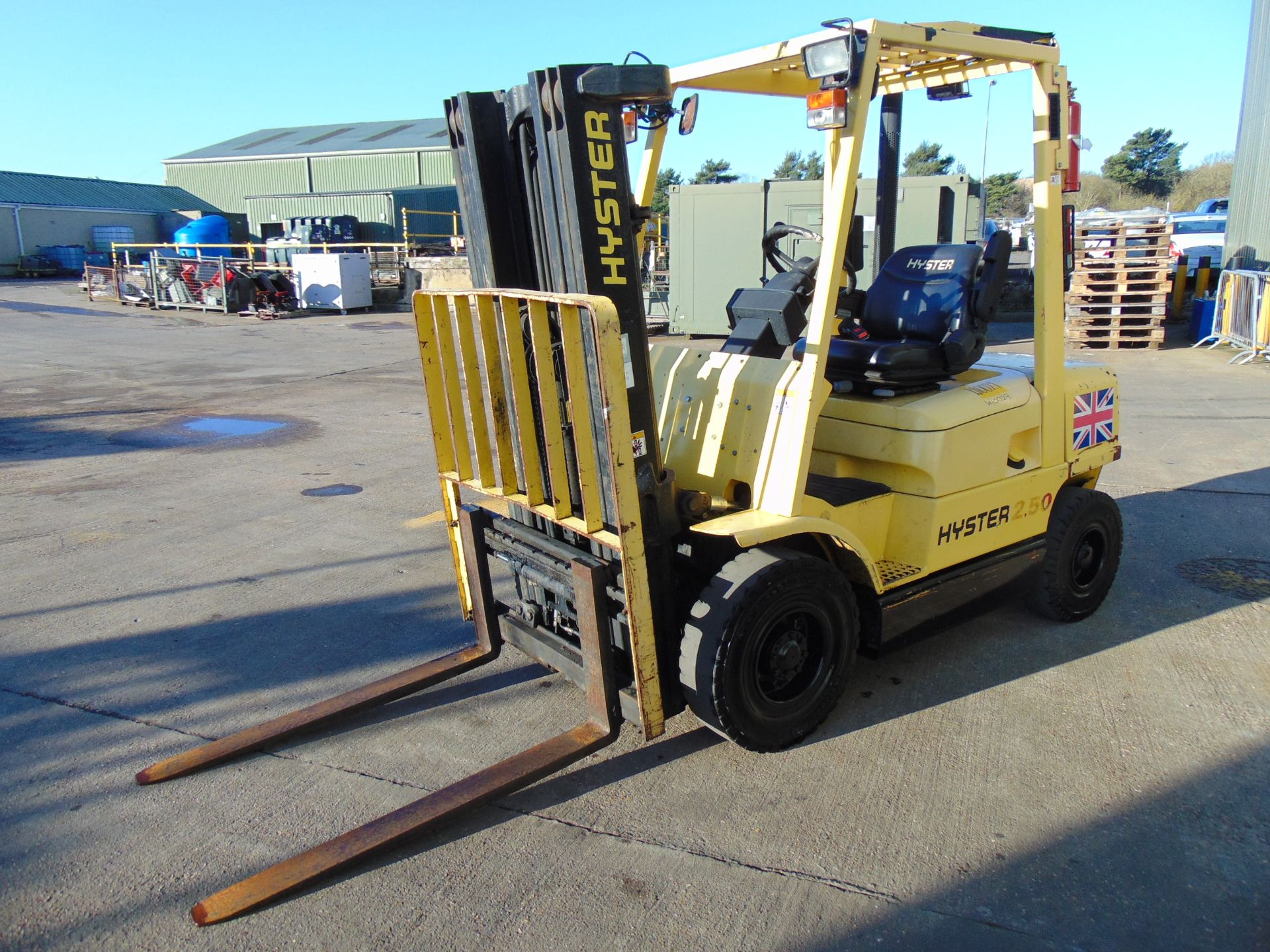 Hyster H2.50XM Counter Balance Diesel Forklift - Image 4 of 22