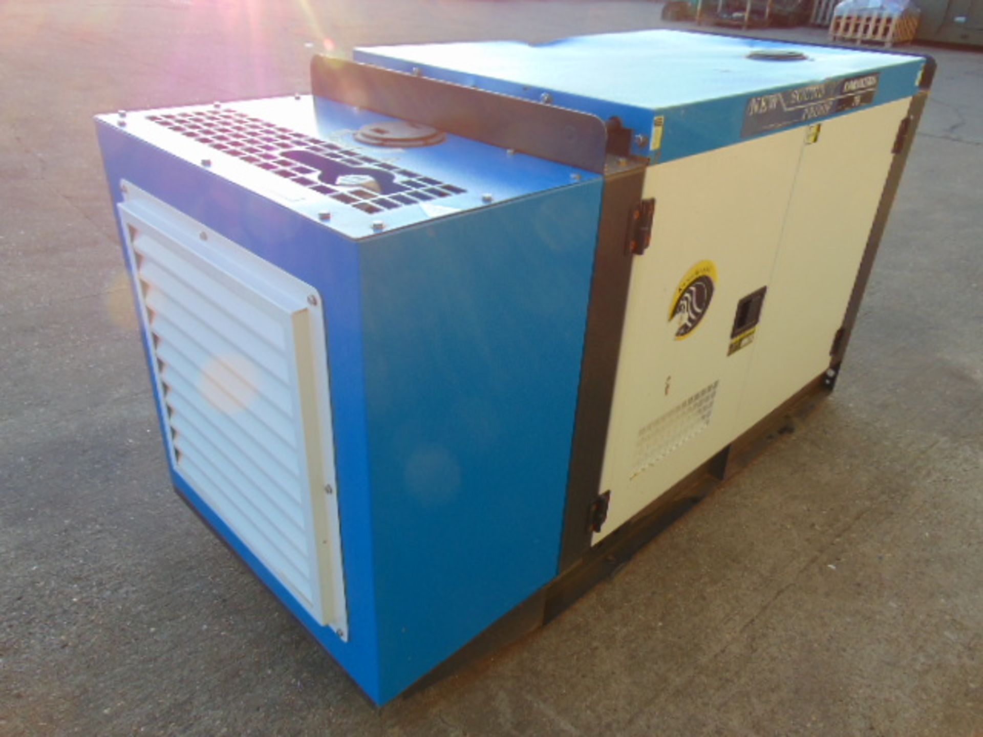 UNISSUED WITH TEST HOURS ONLY 70 KVA 3 Phase Silent Diesel Generator Set - Image 3 of 18