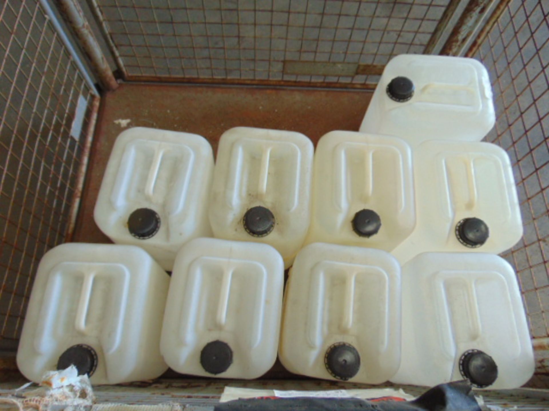 Qty 9 x Unissued 20 ltr Water Containers