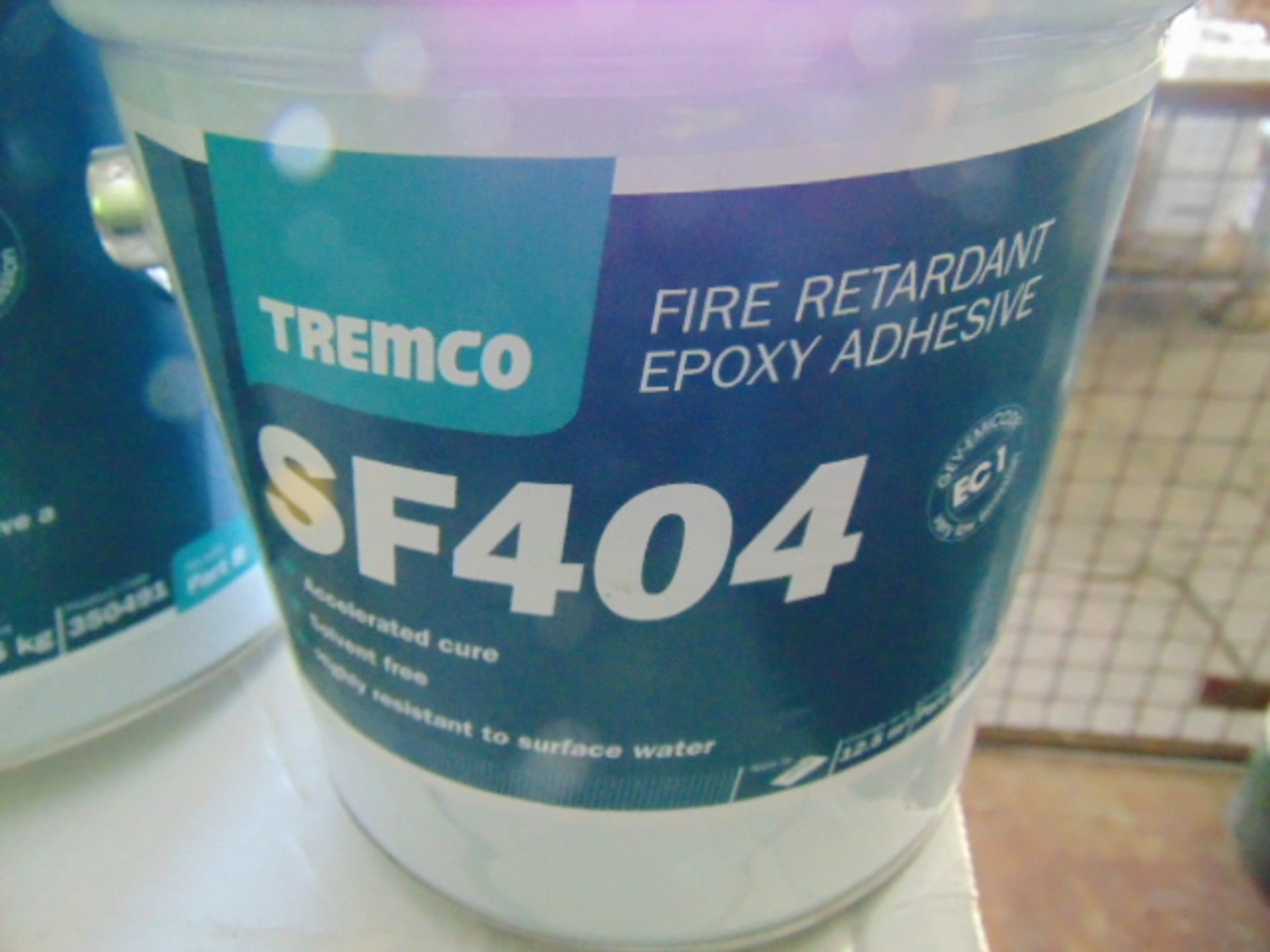 Qty 13 x Tremco SF404 Fire Retardant Epoxy Adhesive direct from reserve stores - Image 4 of 4