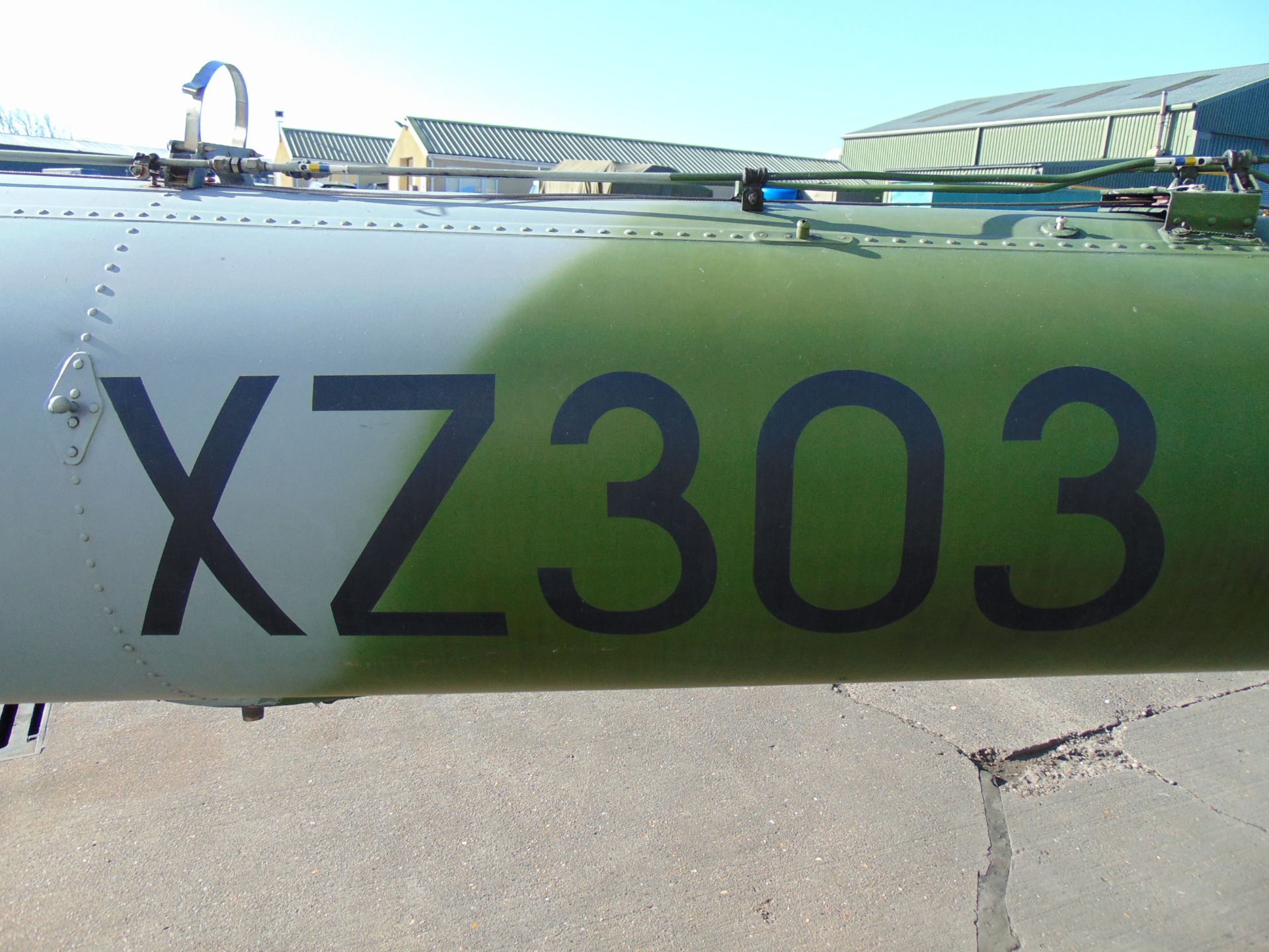 Gazelle AH 1 Turbine Helicopter Airframe (TAIL NUMBER XZ303) - Image 7 of 25