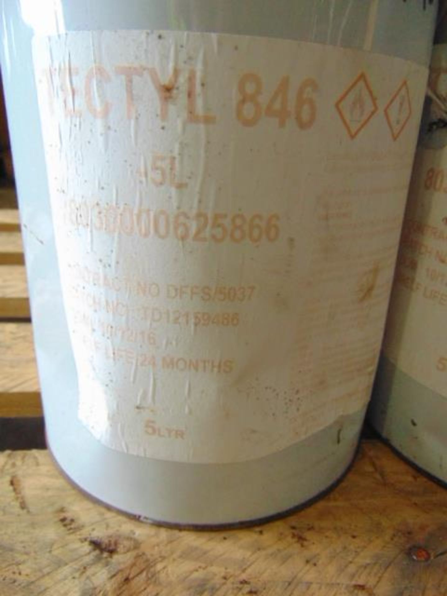 Qty 2 x 5 Ltr Tectyl 846 Corrosion Preventative direct from reserve stores - Image 2 of 3