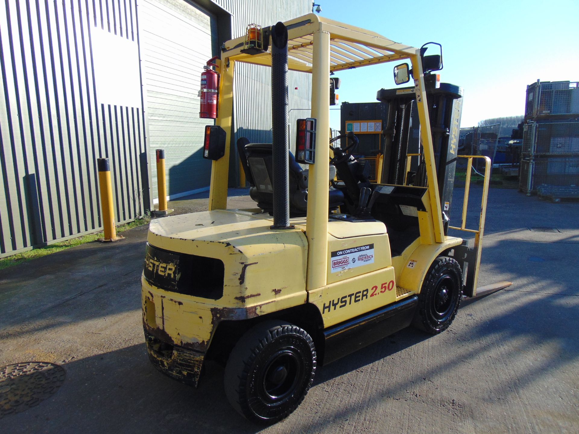 Hyster H2.50XM Counter Balance Diesel Forklift - Image 7 of 22